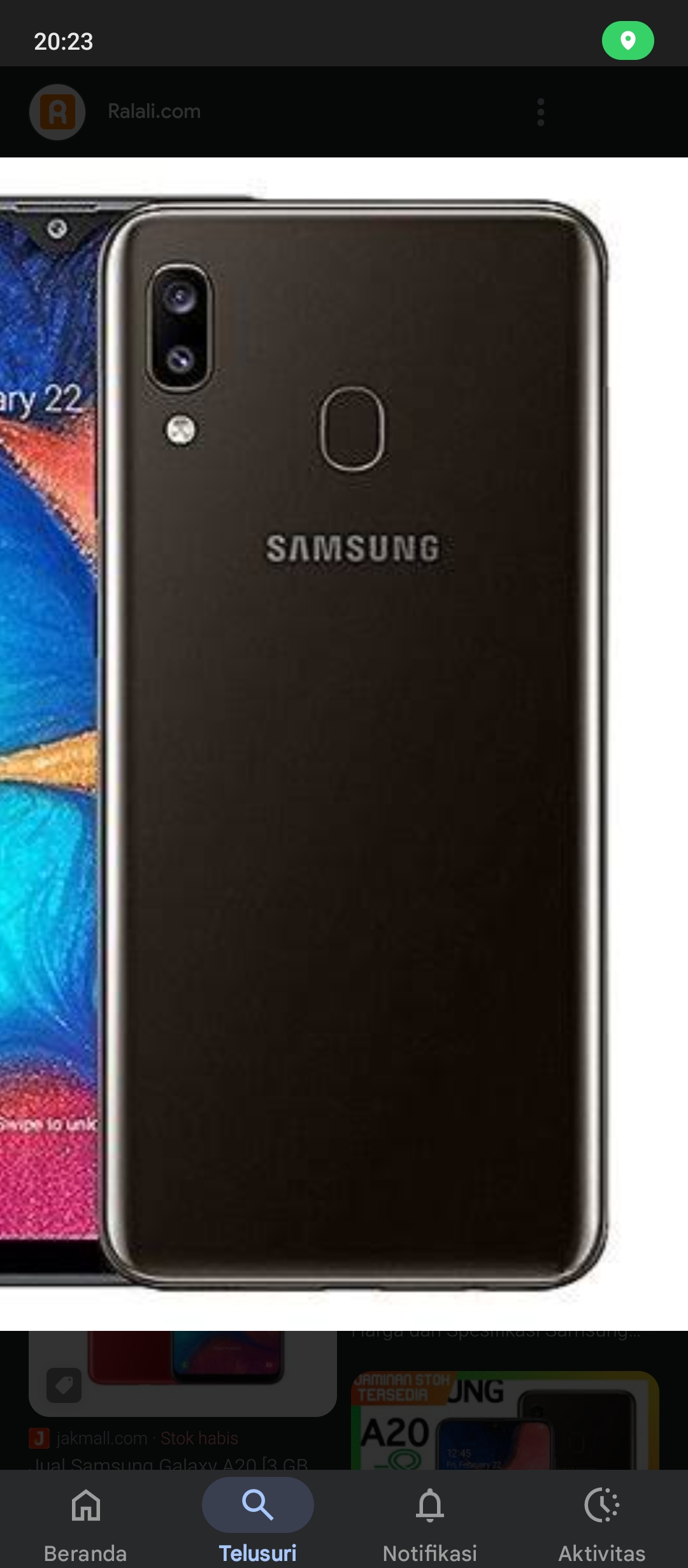 Foto laporan handphone (HB4392)