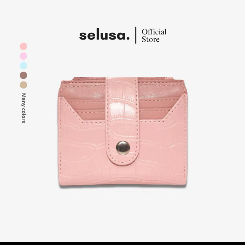 Foto laporan dompet warna pink (HB4393)