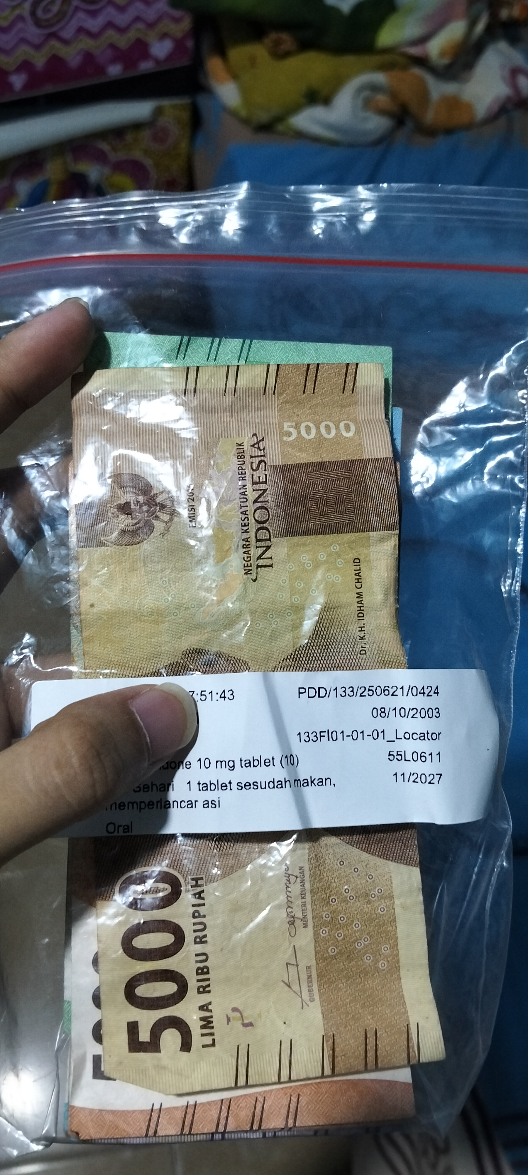 Foto laporan Uang (HB4395)