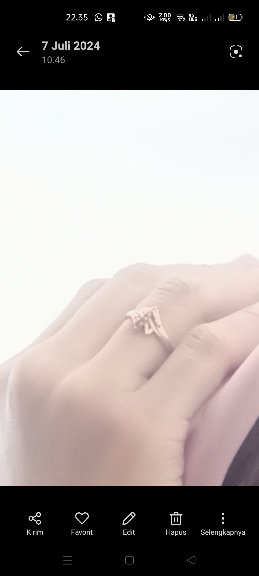 Foto laporan Cincin (HB4443)