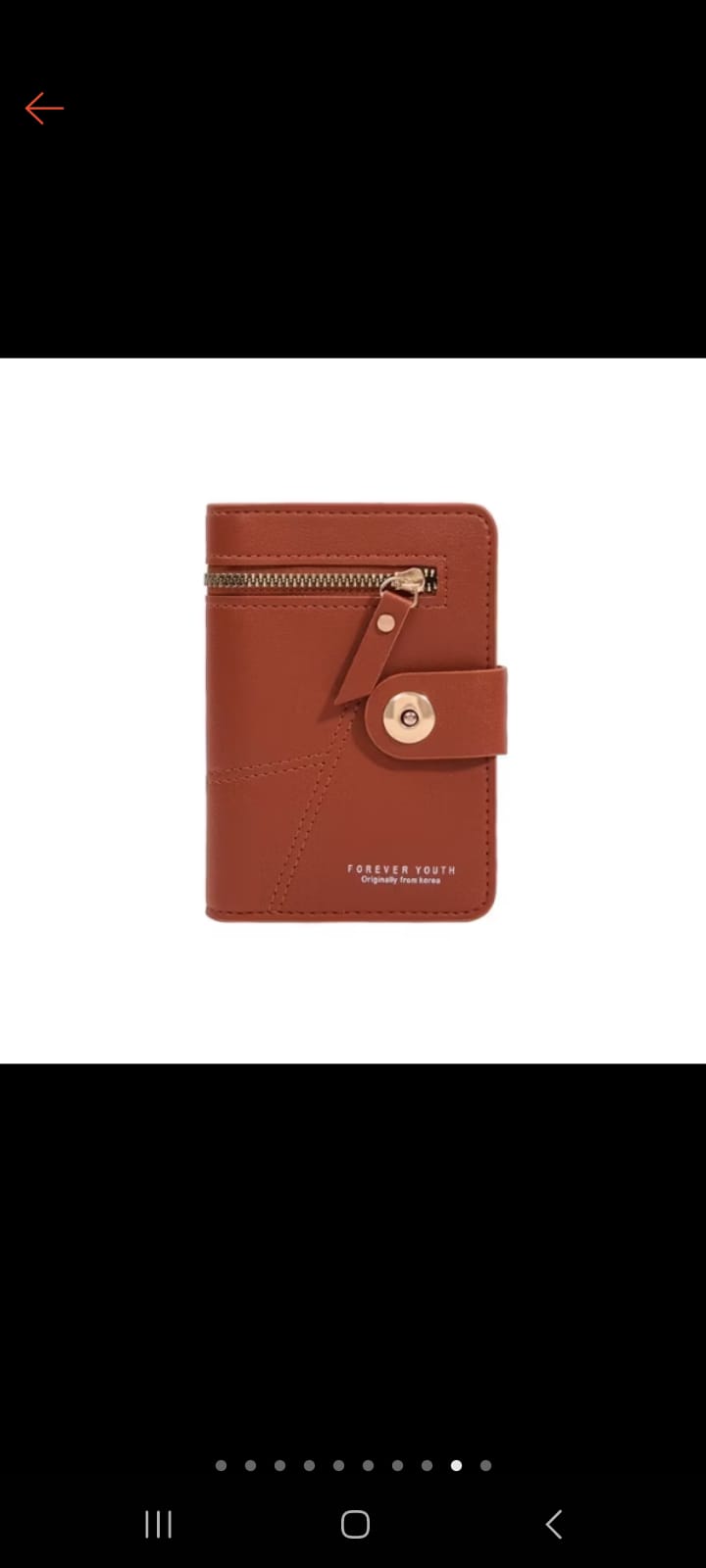 Foto laporan DOMPET WARNA COKLAT BESERTA ISINYA (HB4537)