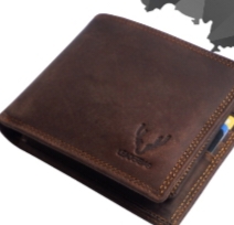 Foto laporan Dompet cowok berwarna coklat tua (HB4538)