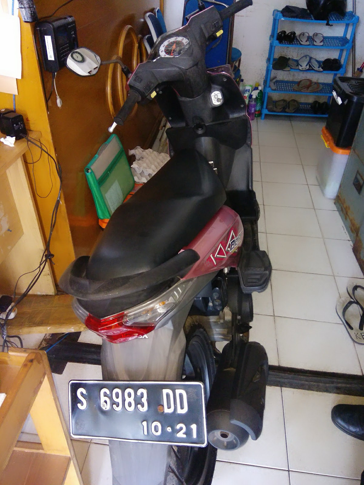 Foto laporan Motor Honda Beat (HB4550)