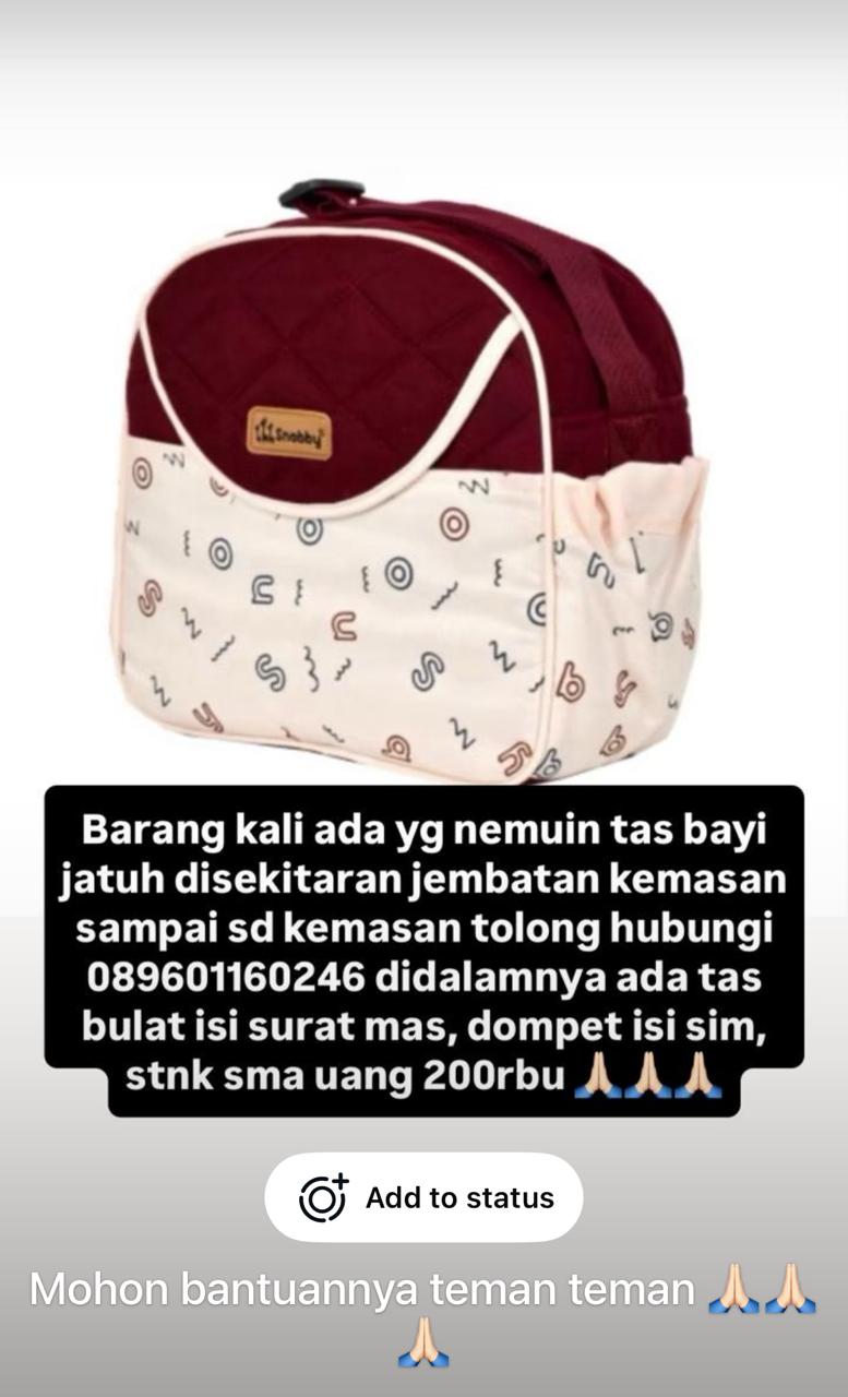 Foto laporan Tas berwarna merah (HB4570)