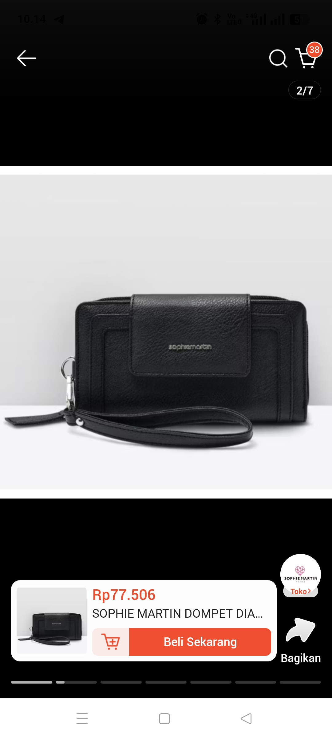 Foto laporan Dompet hitam berisi kartu identitas (HB4797)