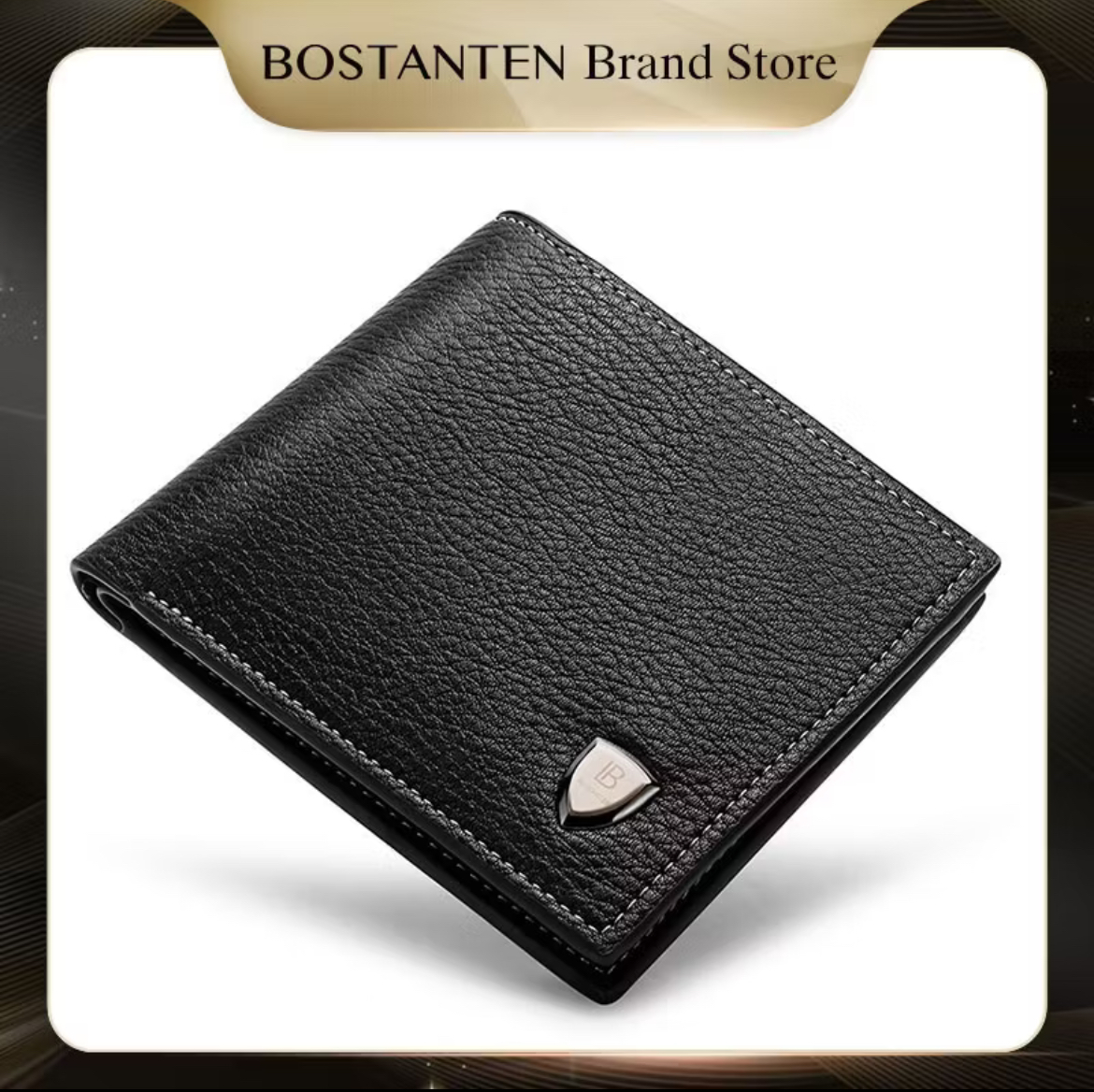 Foto laporan dompet ada lambang warna silver huruf B (HB4835)