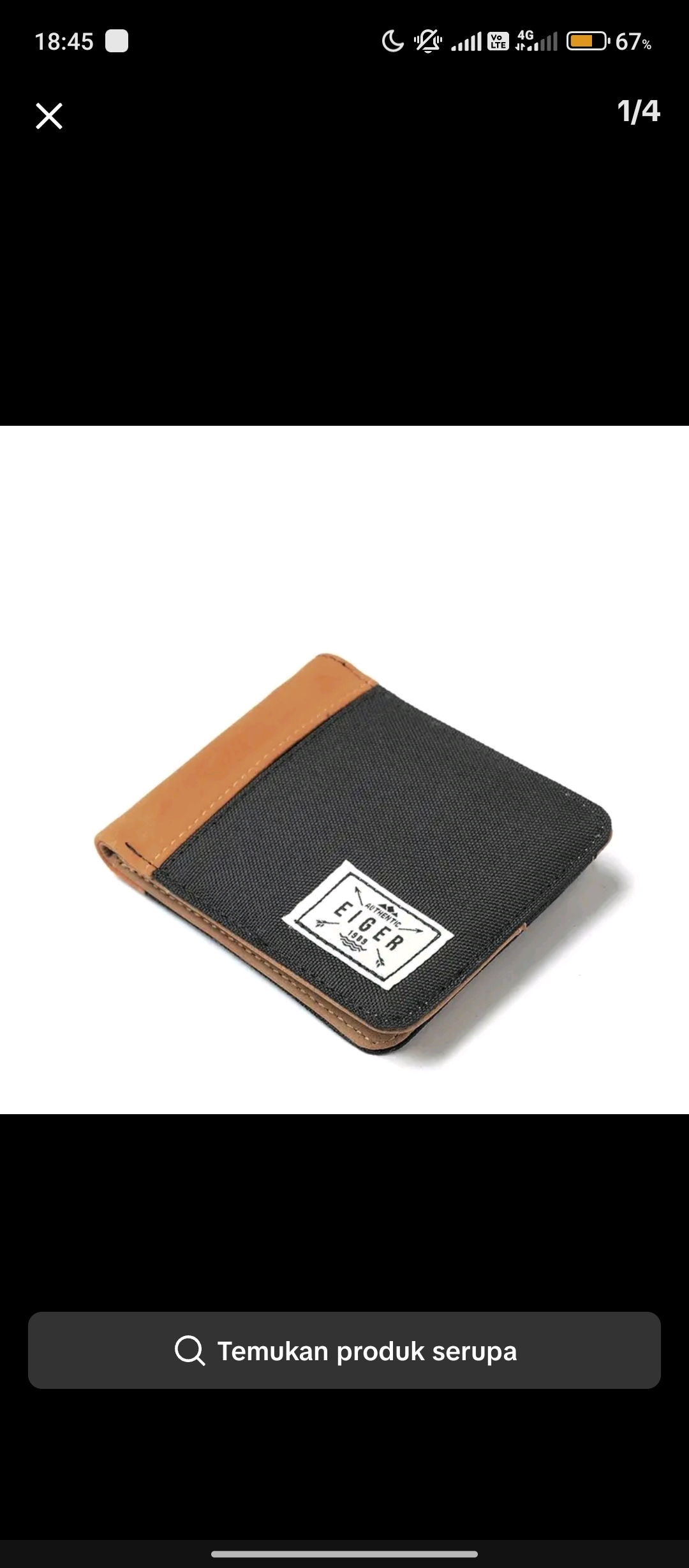 Foto laporan dompet eiger (HB4839)