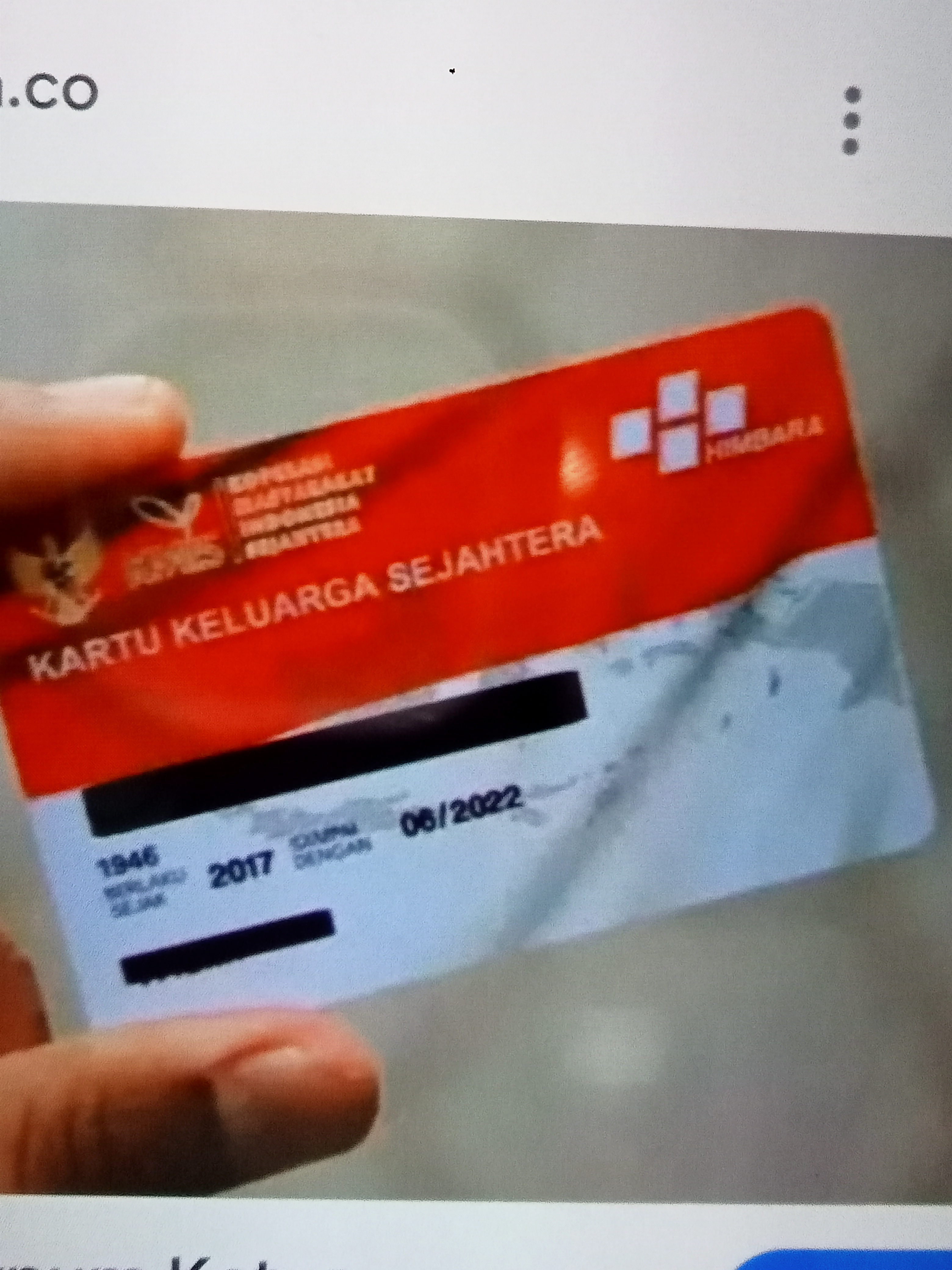 Foto laporan Kartu Atm Kks (pkh) (HB4899)