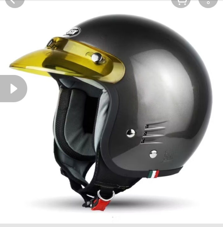 Foto laporan Helm bogo r-six pet warna kuning (HB5020)