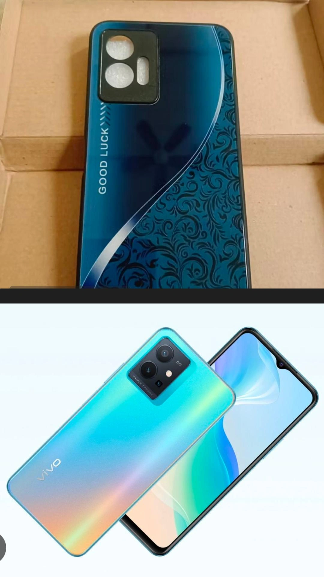 Foto laporan HP Vivo T1 5G (HB5138)