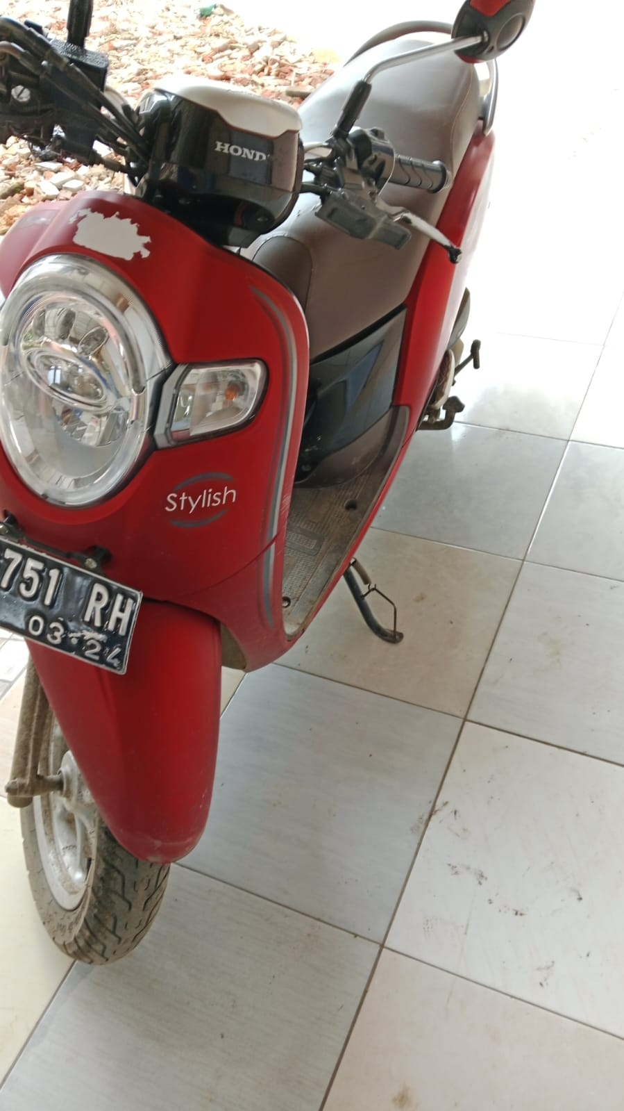 Foto laporan Kehilangan Barang Motor Scoopy merah (HB5165)