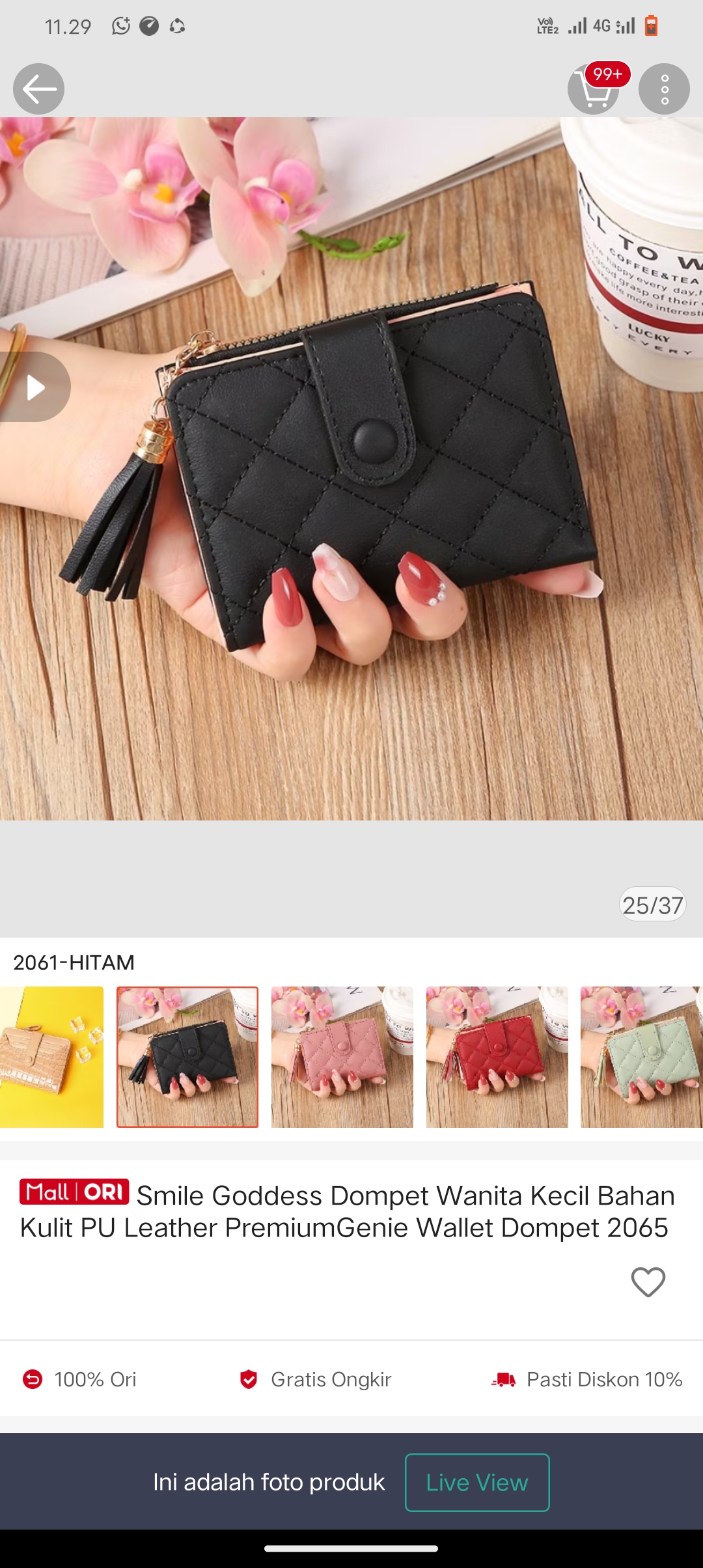 Foto laporan dompet(isi ktp, kartu pelajar, KTA, uang) (HB5327)