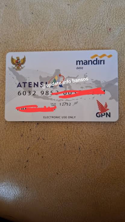 Foto laporan Kartu atm atensi mandiri (HB5459)