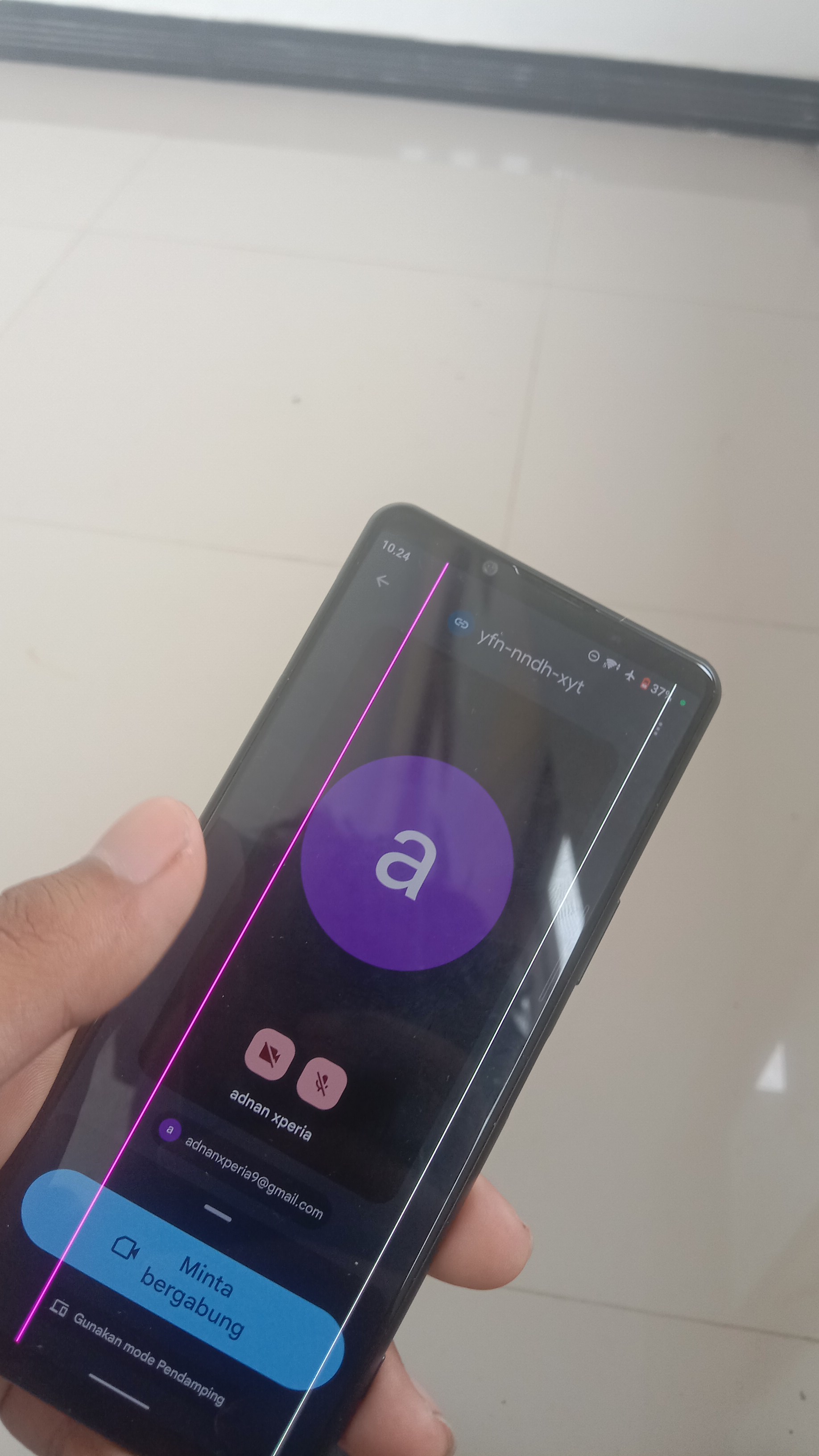 Foto laporan Hp Sony Xperia 5iii hitam doff (HB5481)