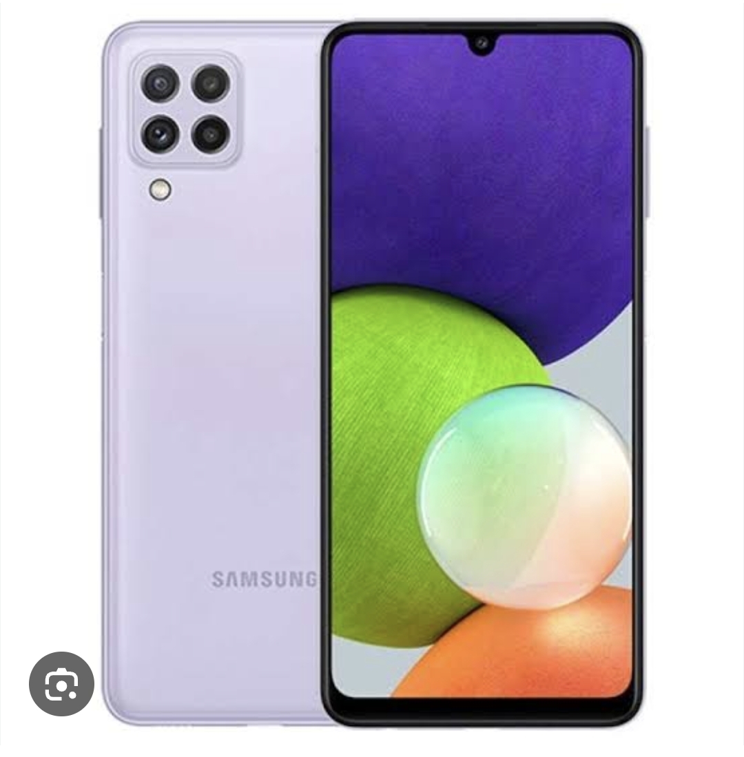 Foto laporan hp samsung a22 ungu casing kucing (HB5617)