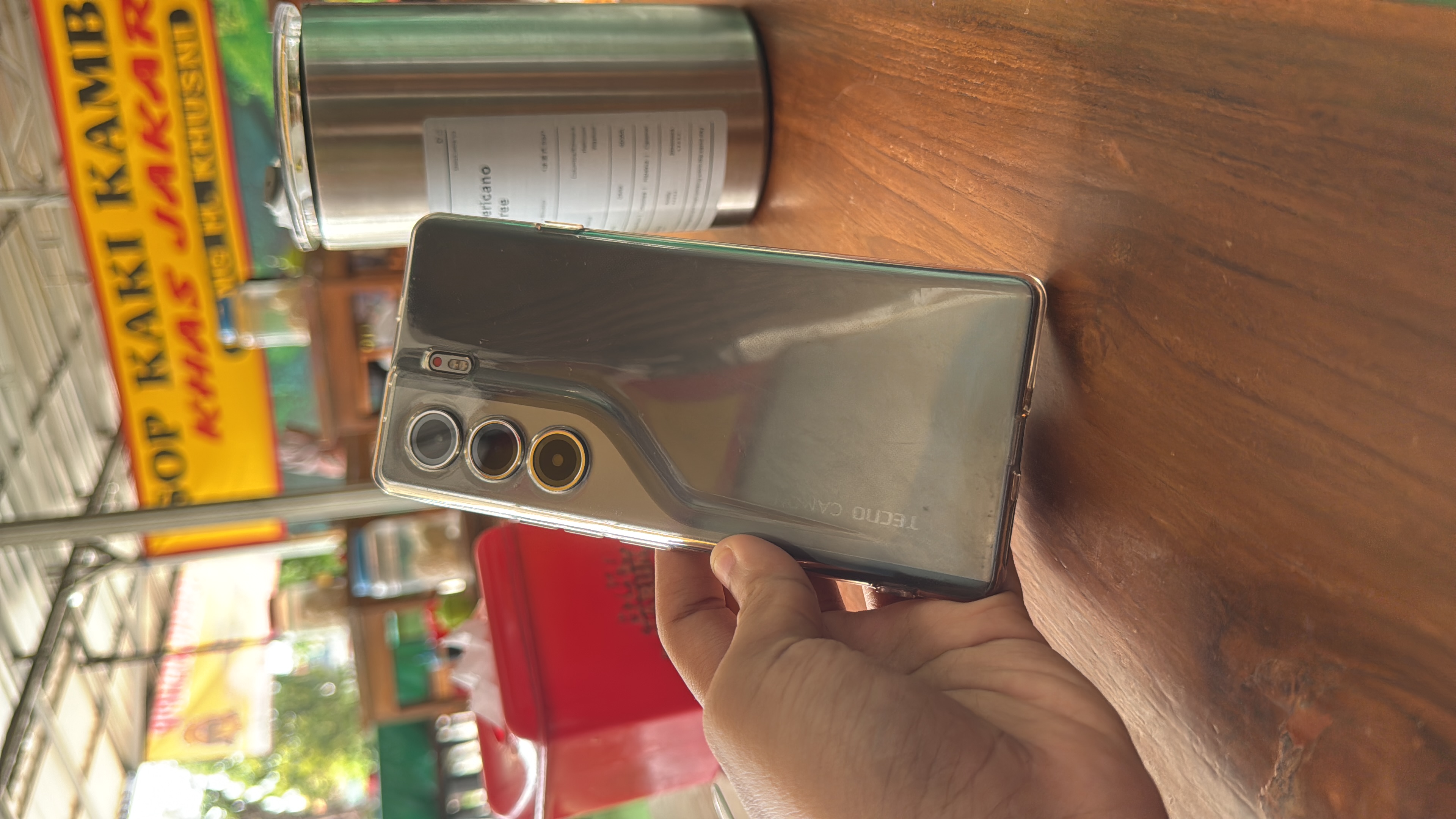 Foto laporan hp tecno camon 40 5G (HB5640)