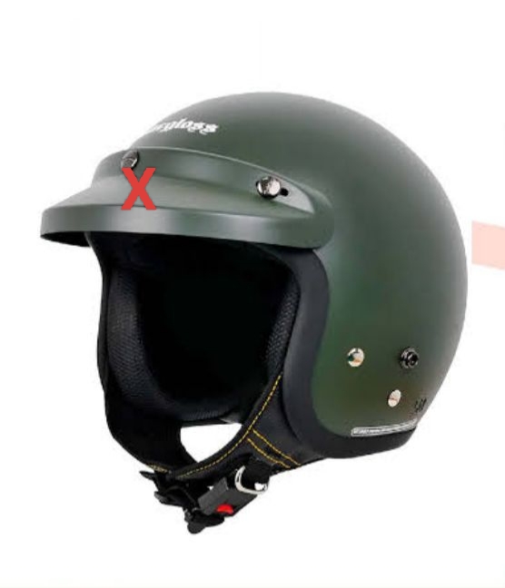 Foto laporan Helm Cargloss ori hijau army dof ( cakil ) (HB5650)