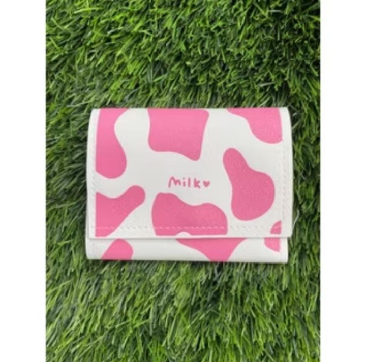 Foto laporan Dompet sapi warna putih pink (HB5740)