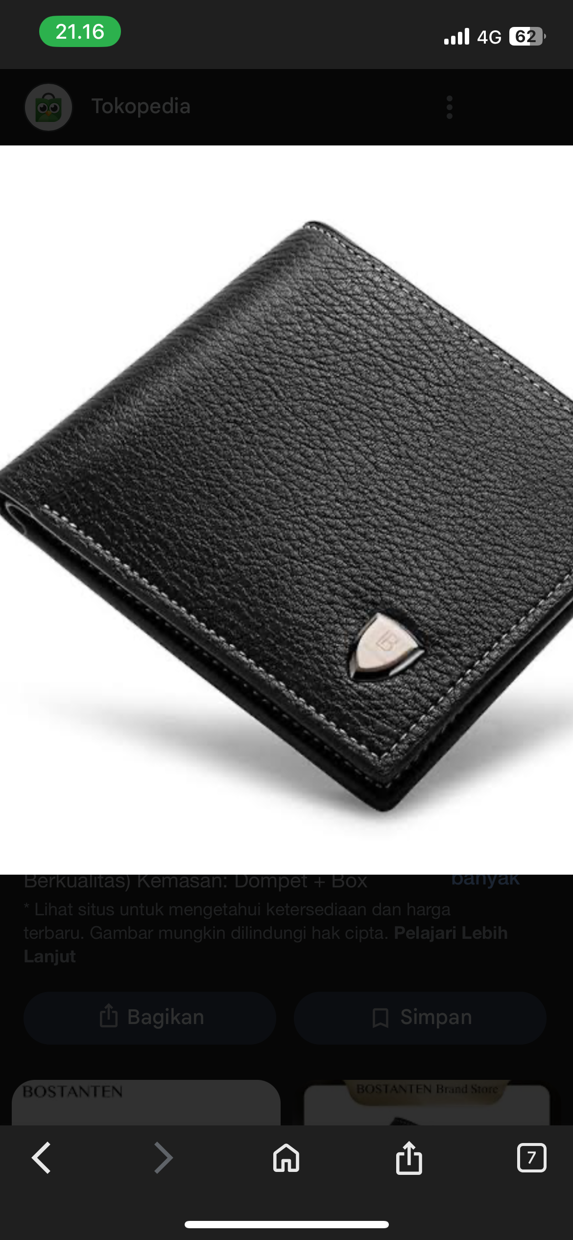 Foto laporan dompet (HB5850)