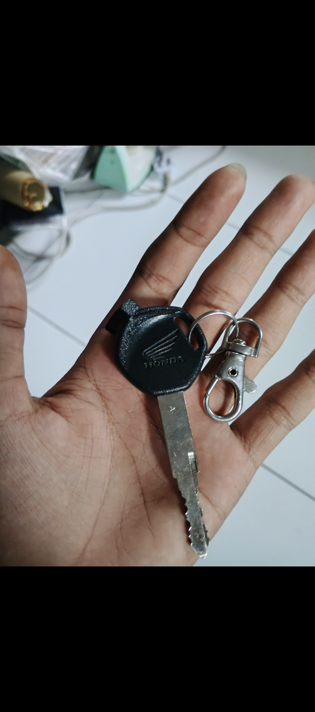 Foto laporan kunci motor Honda (HB6014)