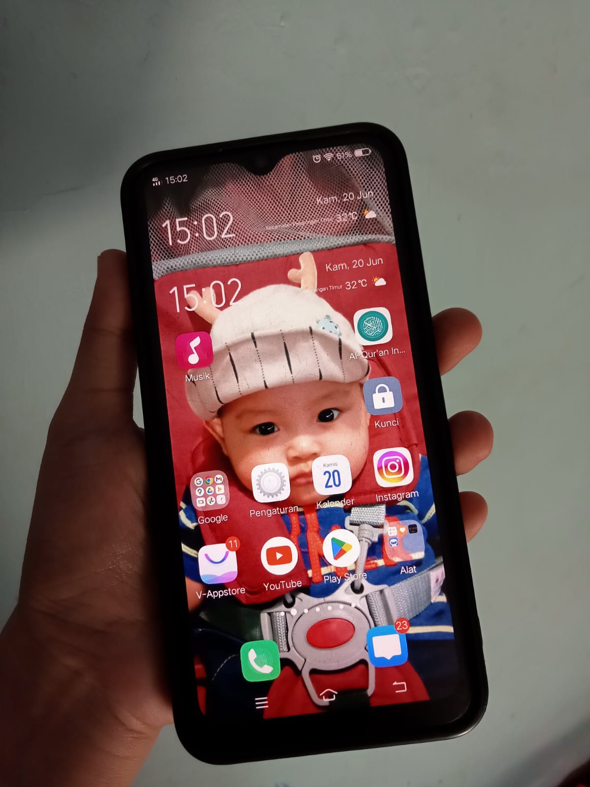 Foto laporan Kehilangan HP Vivo Y 17 (HB6068)