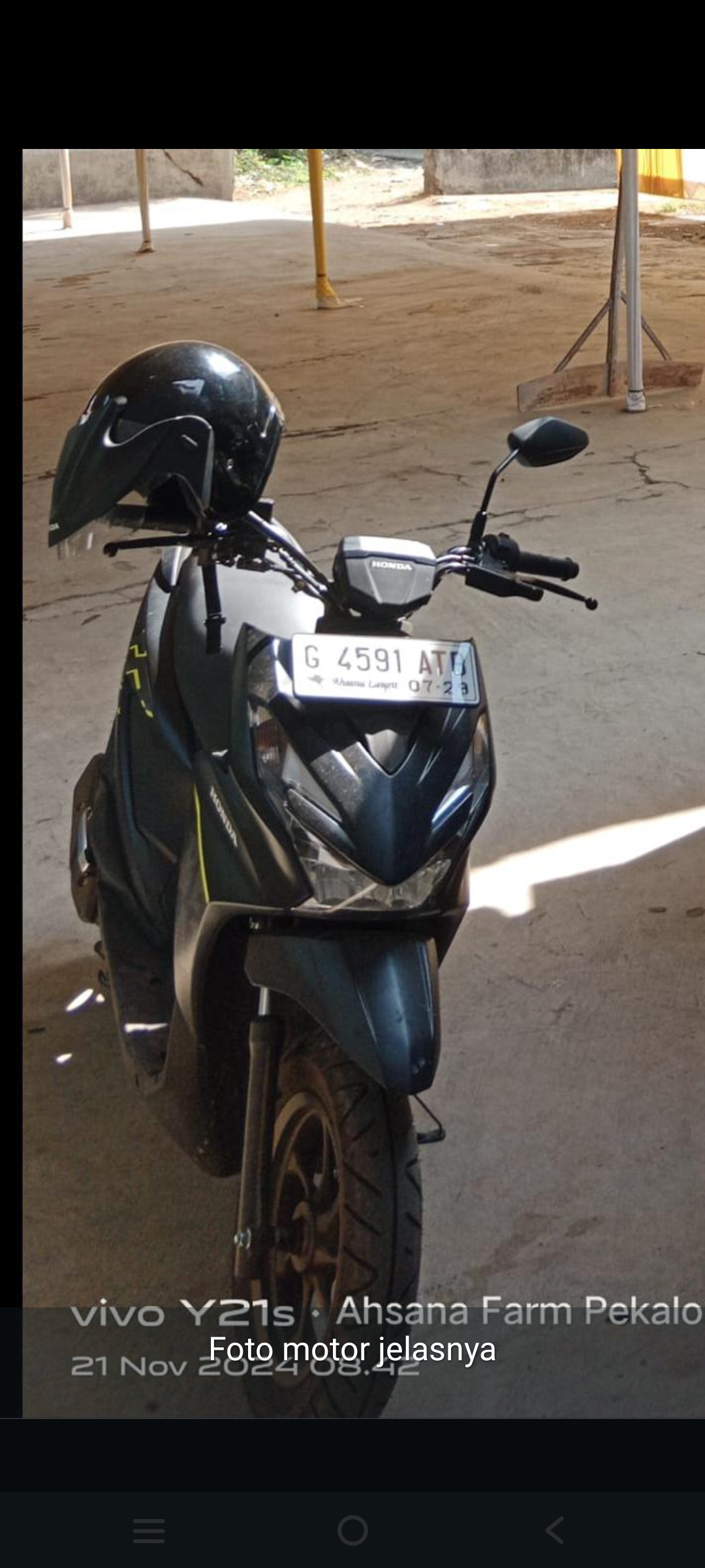 Foto laporan SEEPEDA MOTOR (HB6093)