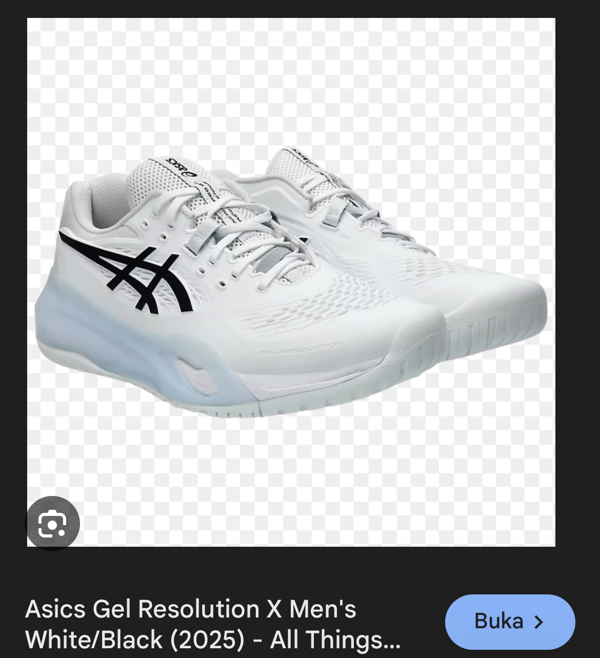 Foto laporan Asics Gel-Resolution (white) (HB6157)