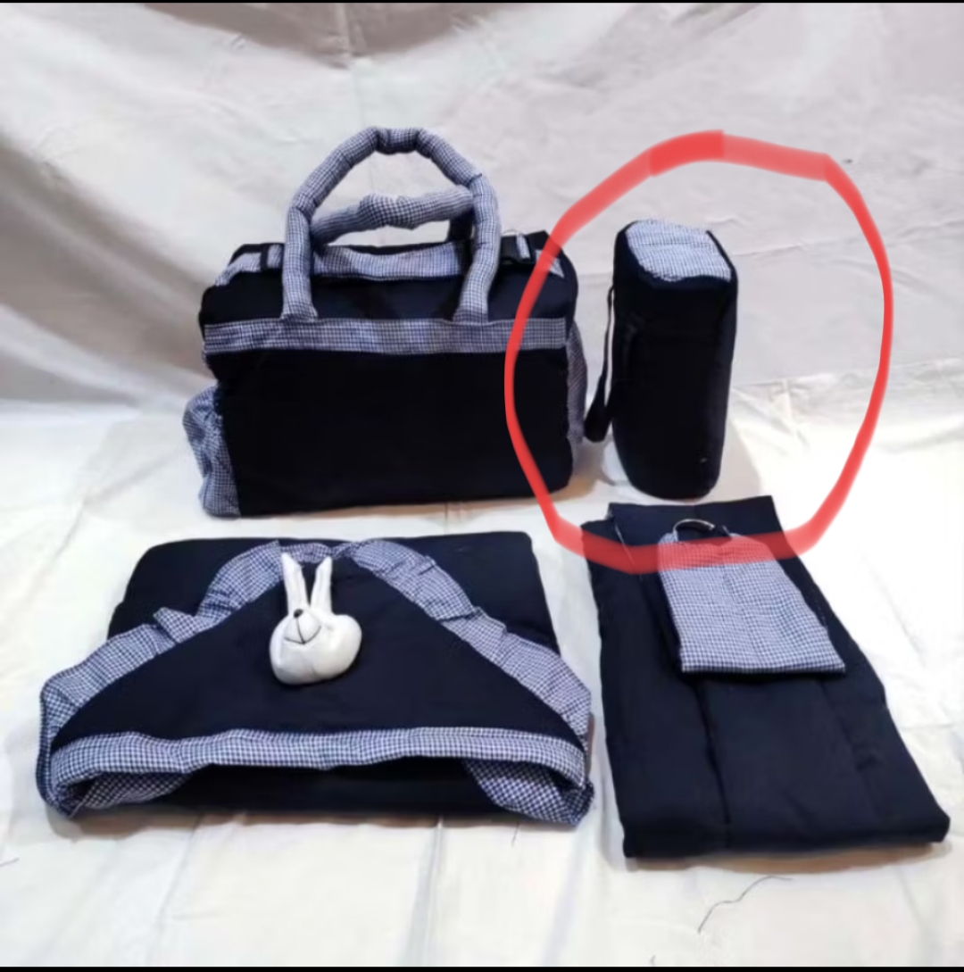 Foto laporan Tas bayi bayi warna ungu berisikan hp iphone 13 warna biru dan uang (HB6257)