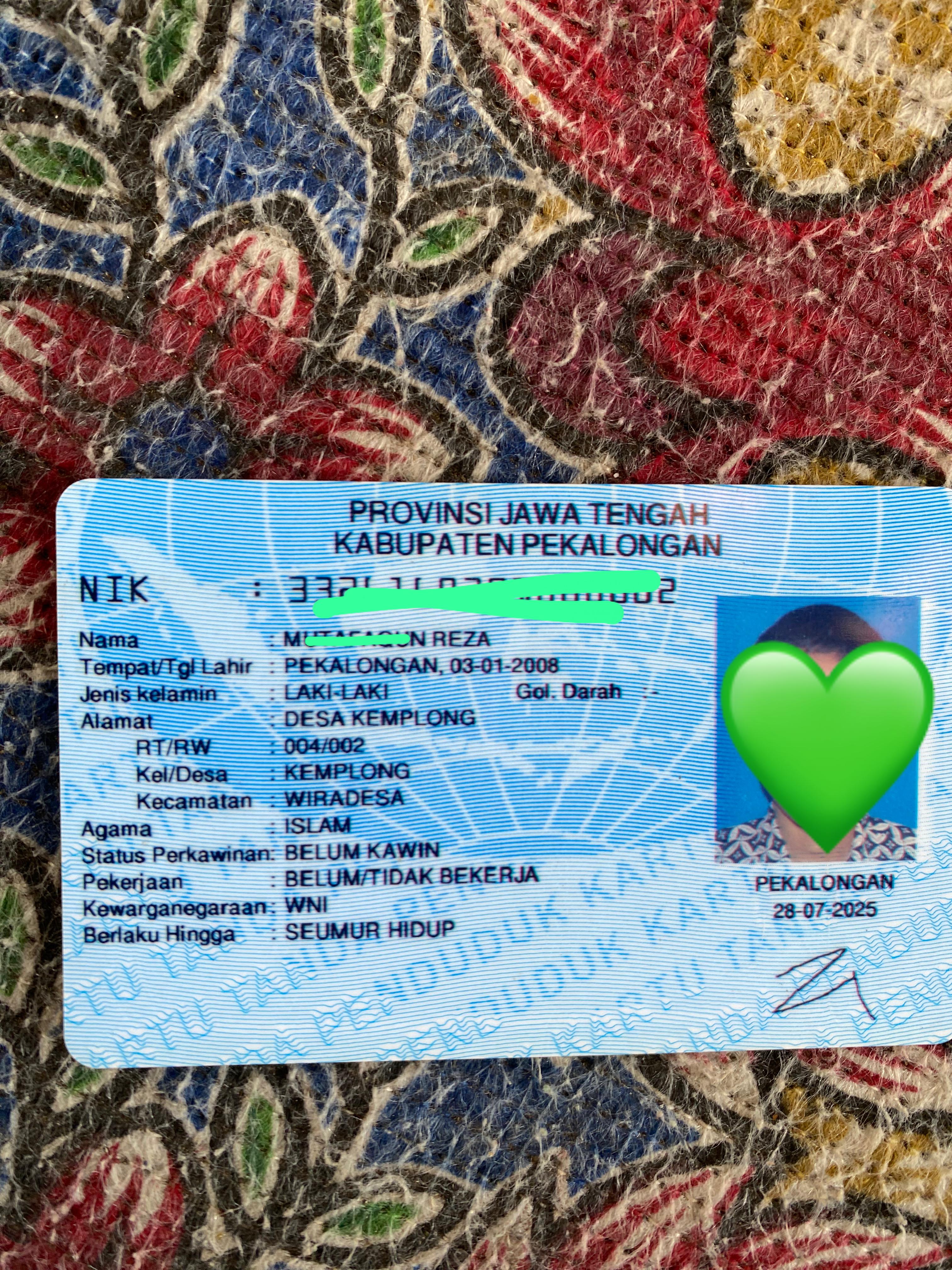 Foto laporan kyp (HB6258)