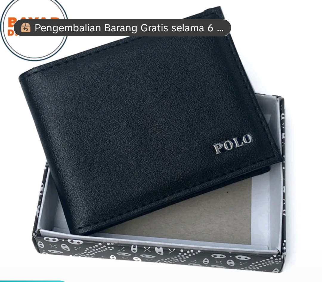Foto laporan Dompet Polo hitam (HB6310)