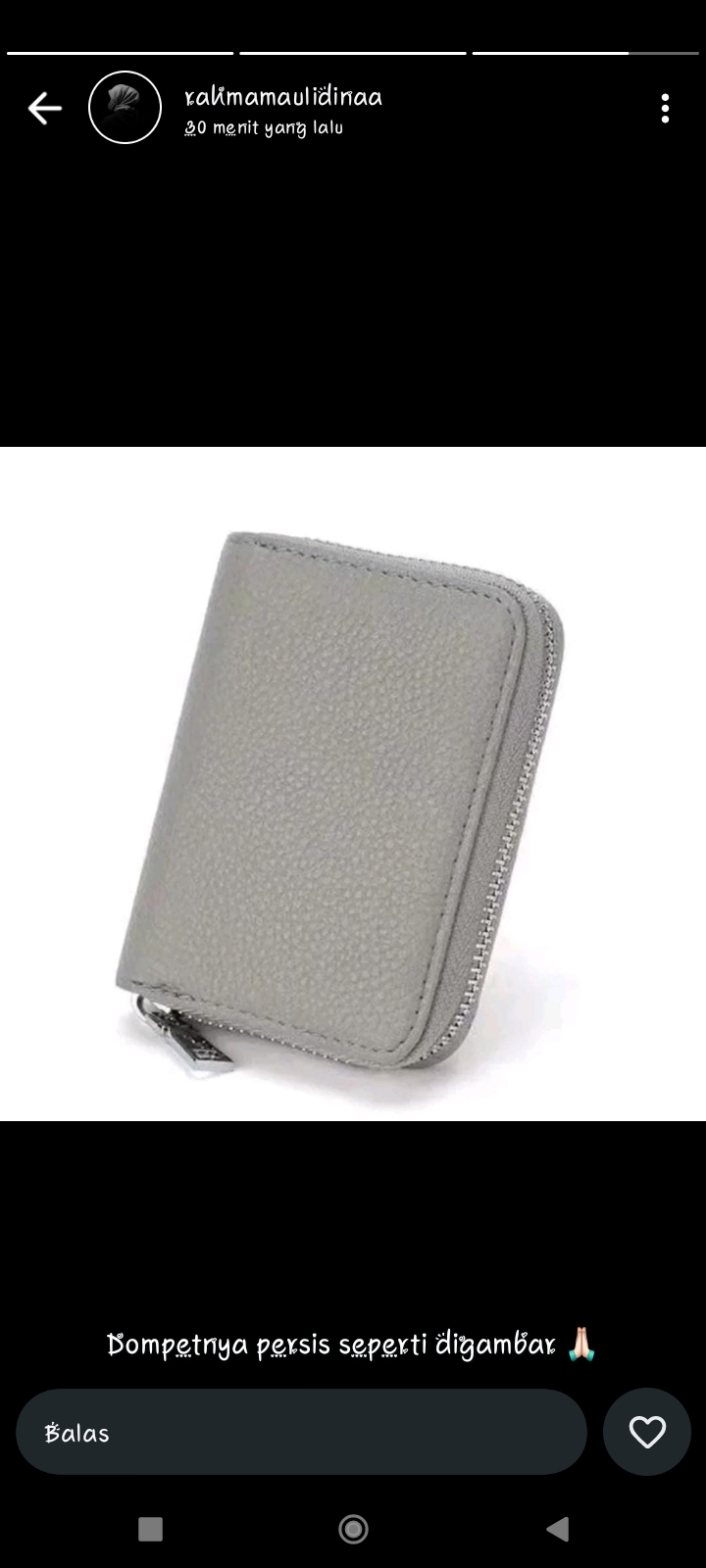 Foto laporan Dompet (HB6356)