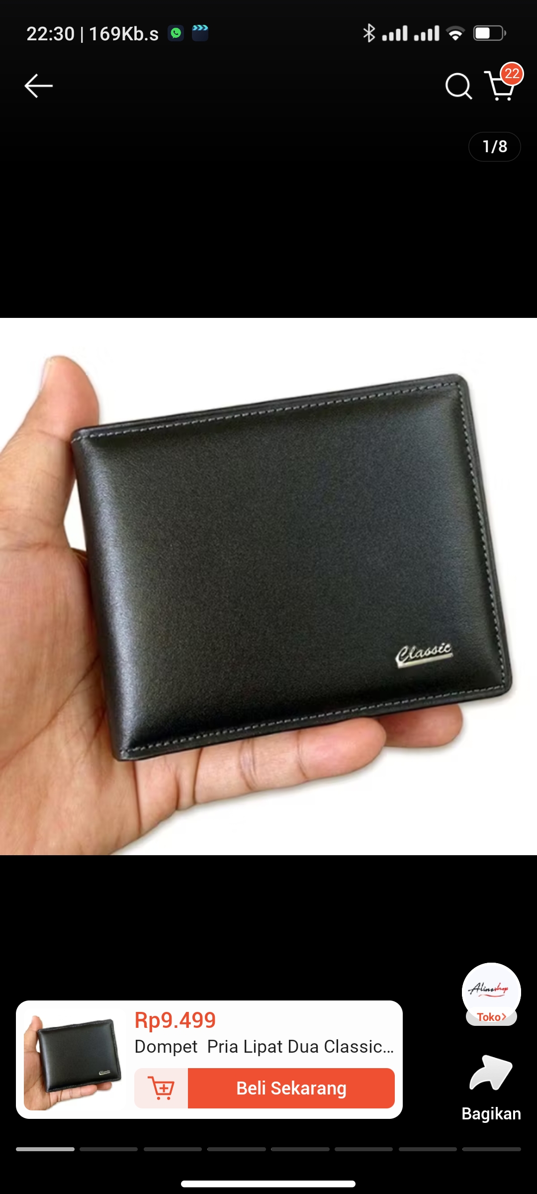 Foto laporan dompet (HB6382)