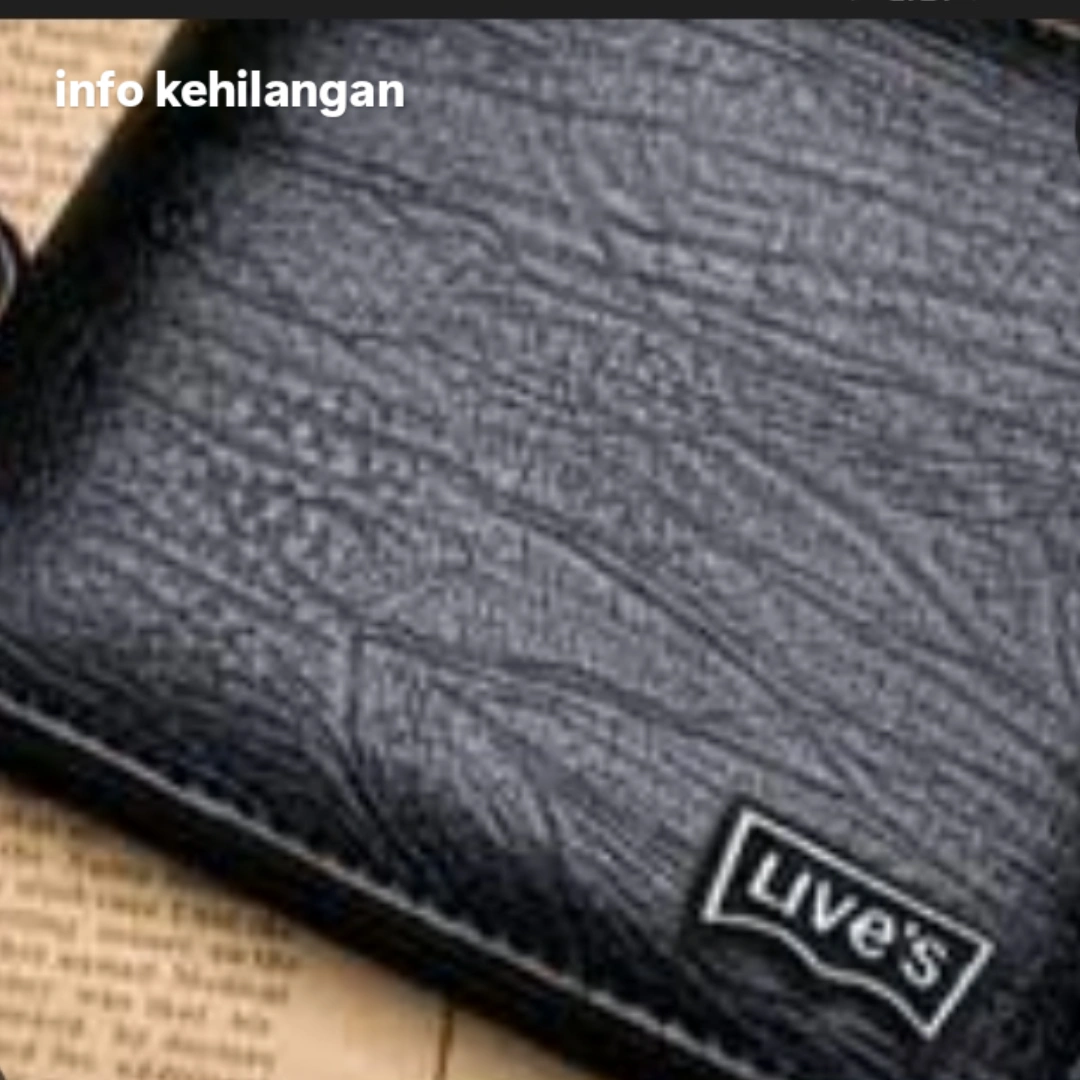 Foto laporan dompet warna hitam (HB6431)