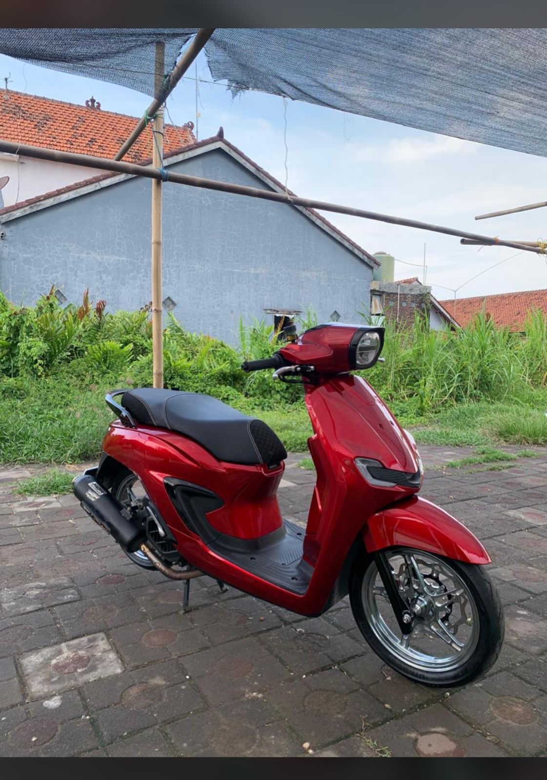 Foto laporan motor stylo merah (HB6519)