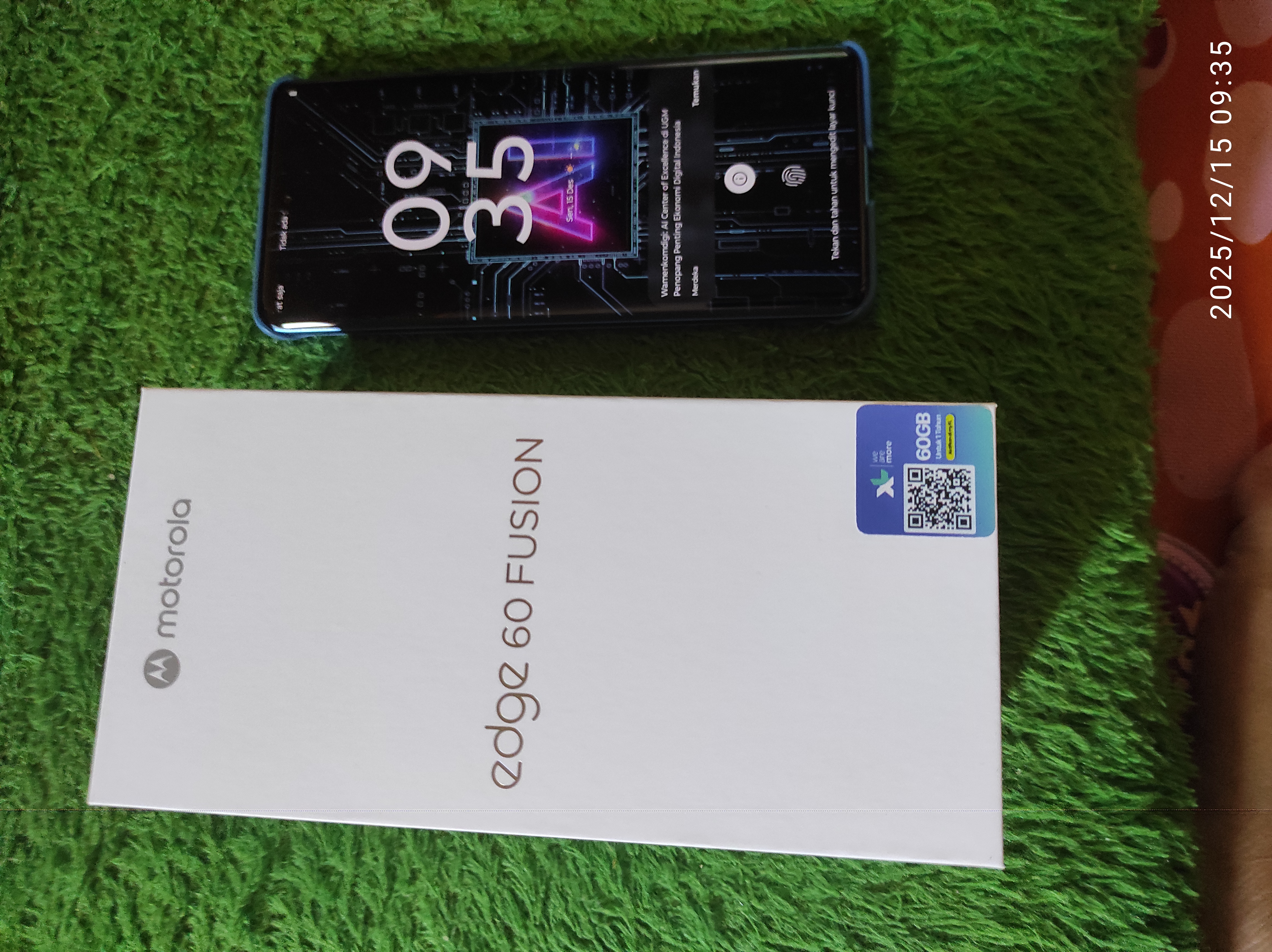 Foto laporan hp motorola edge 60 fusion (HB6662)