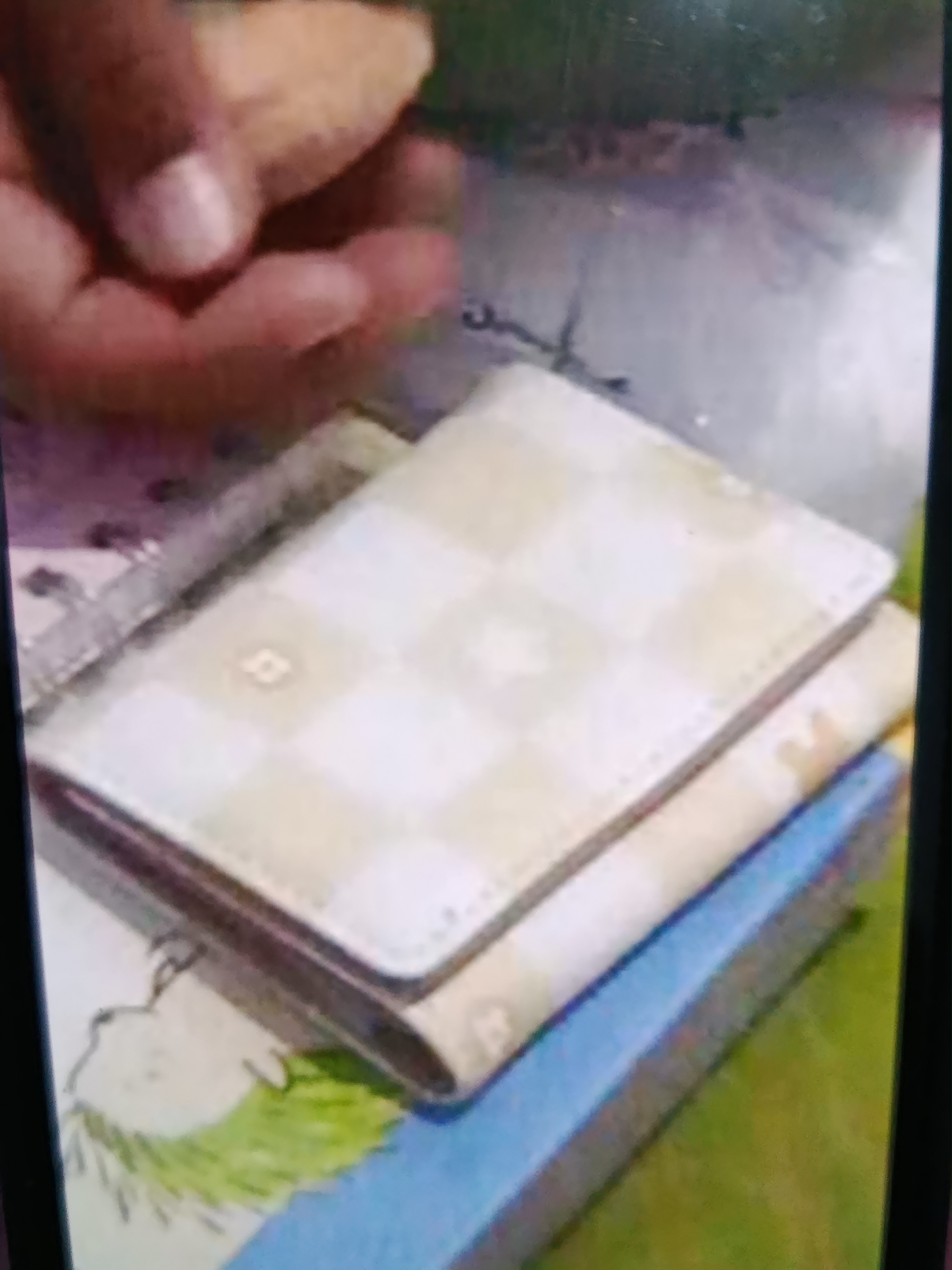 Foto laporan Dompet warna kuning cream (HB6670)
