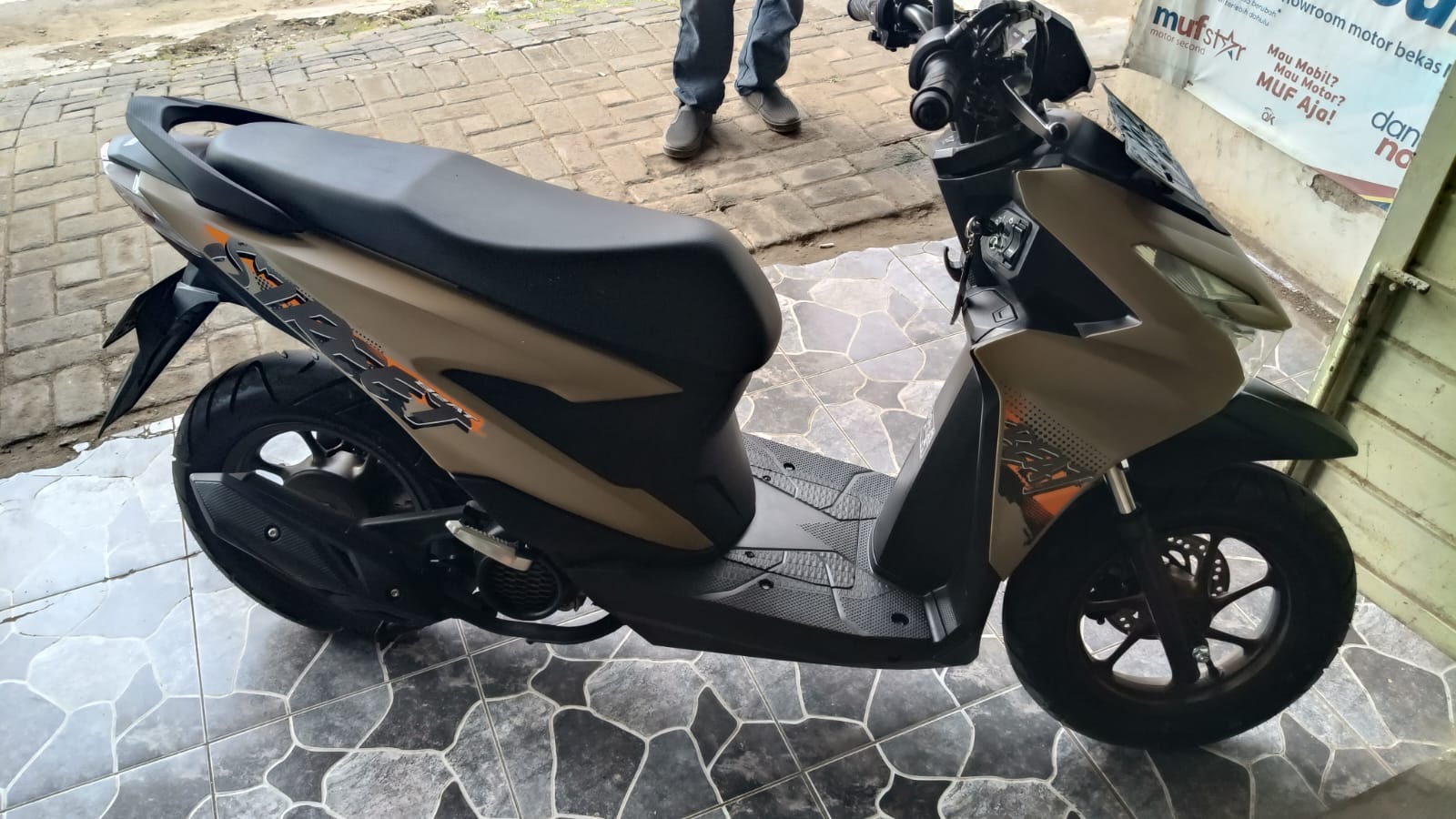 Foto laporan Sepeda montor plat G berat 2025 (HB6697)