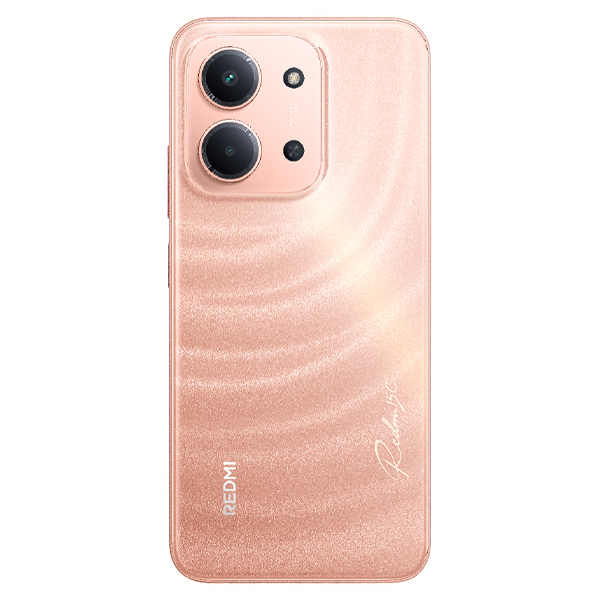 Foto laporan hp redmi 15c warna peach (persis digambar) casing hitam (HB6785)