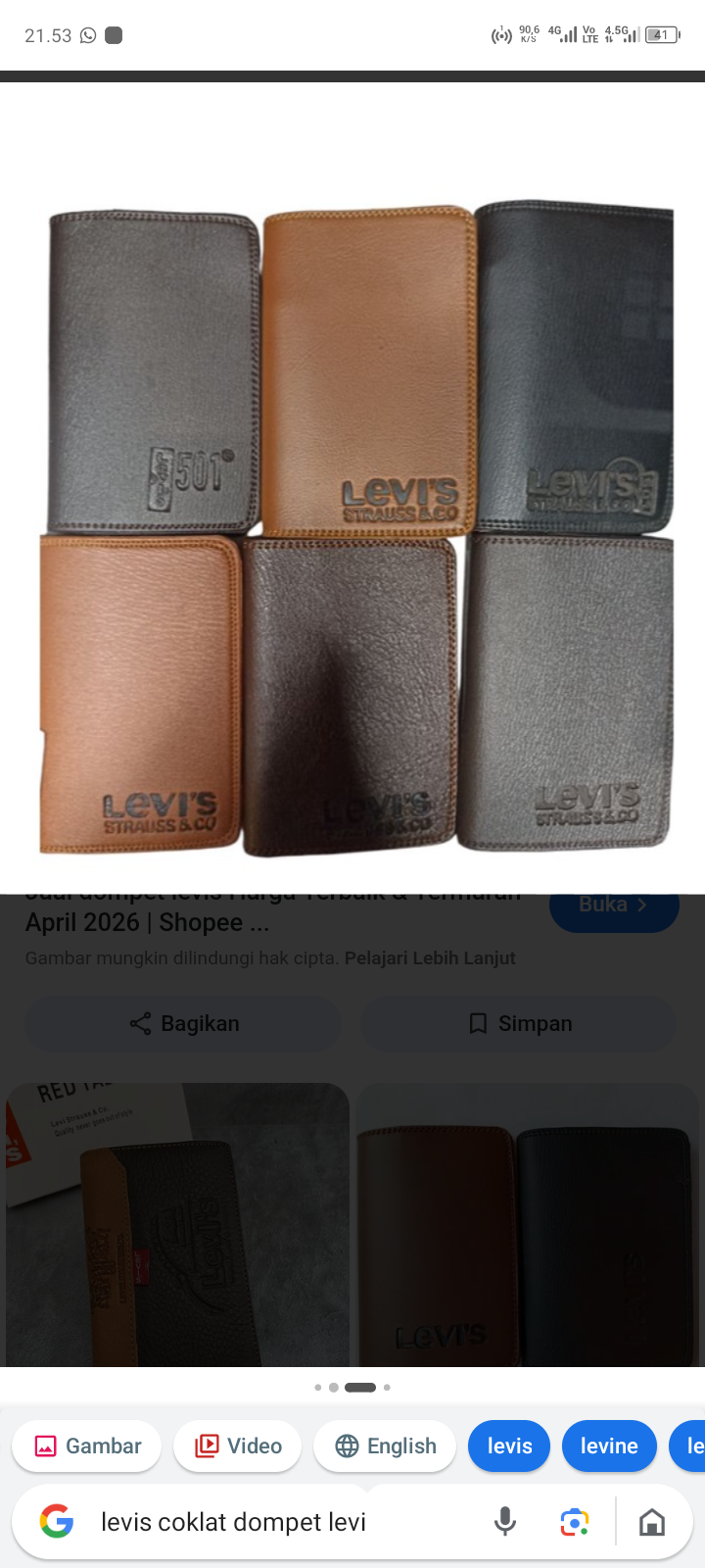 Foto laporan Dompet (HB6934)