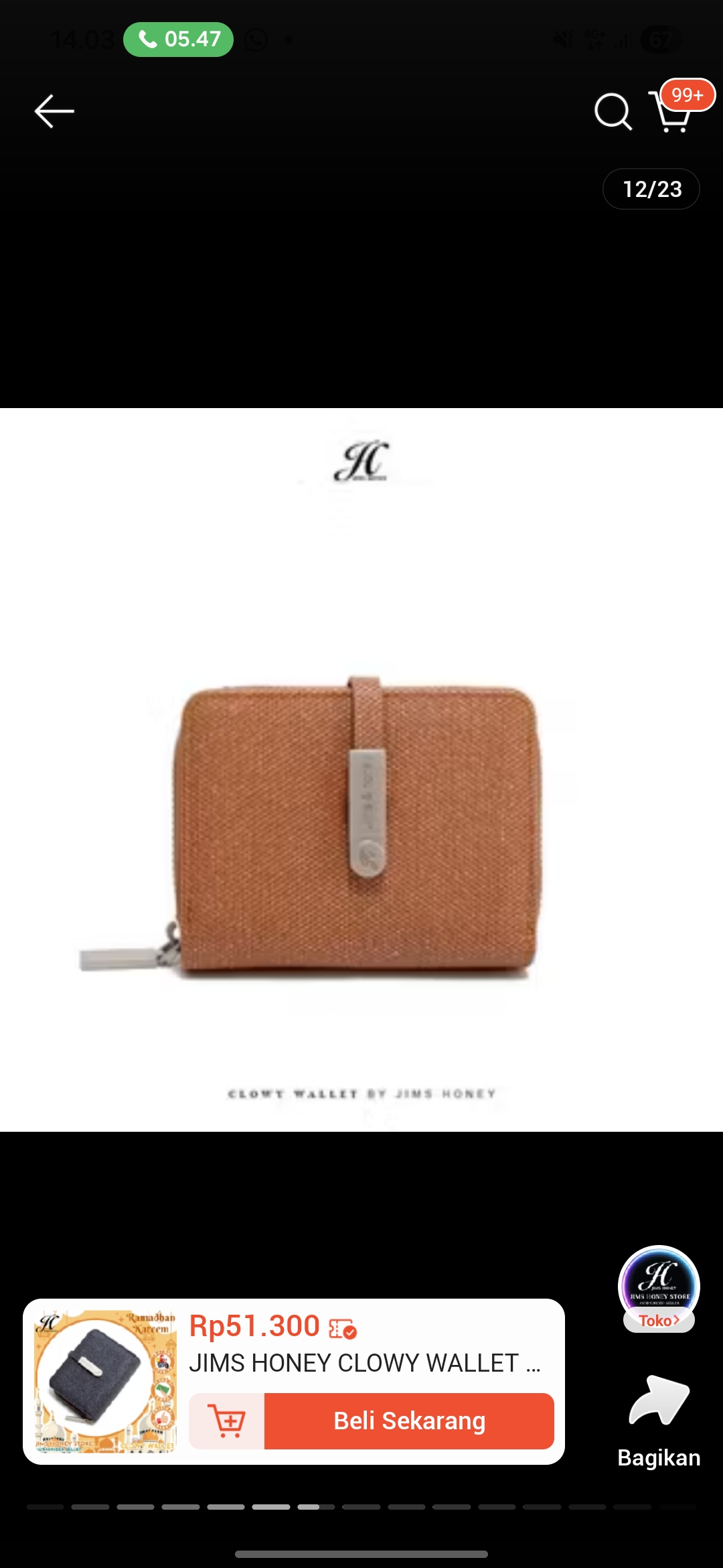Foto laporan Dompet (HB6937)