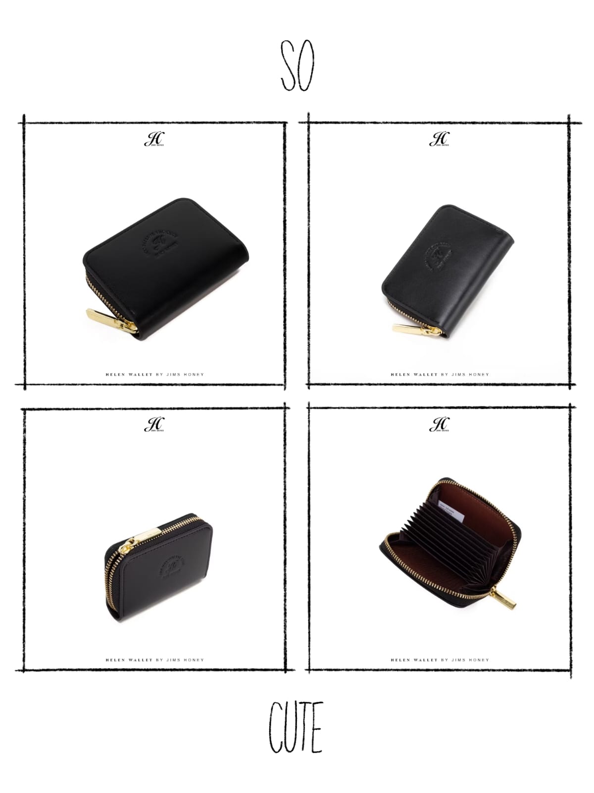 Foto laporan Dompet jims honey kecil warna hitam (HB6954)