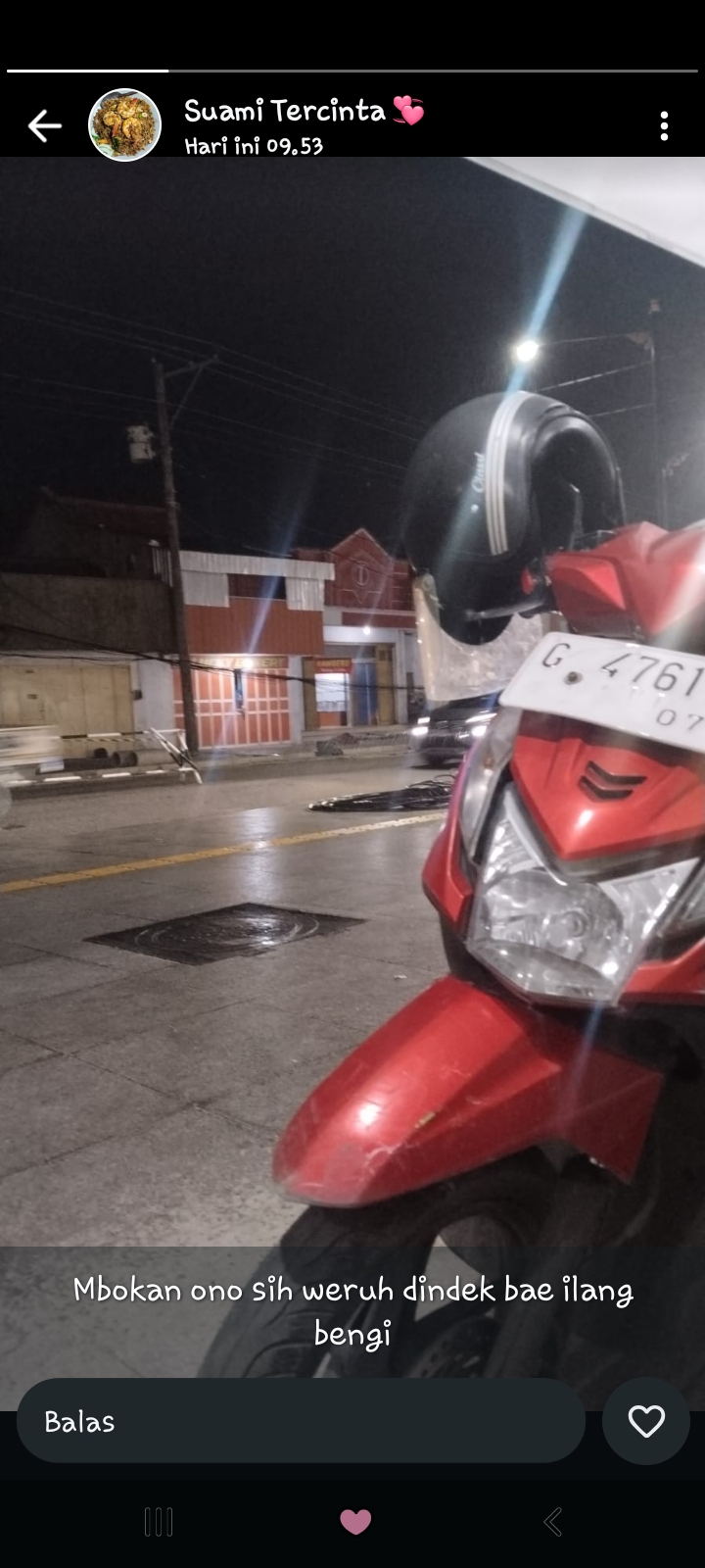 Foto laporan Motor beat (HB7043)