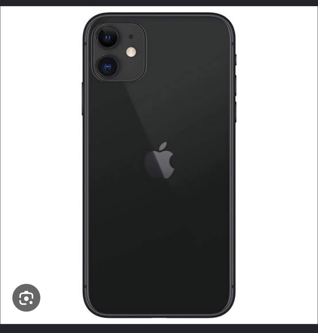Foto laporan hp iphone 11 basic hitam (HB7110)