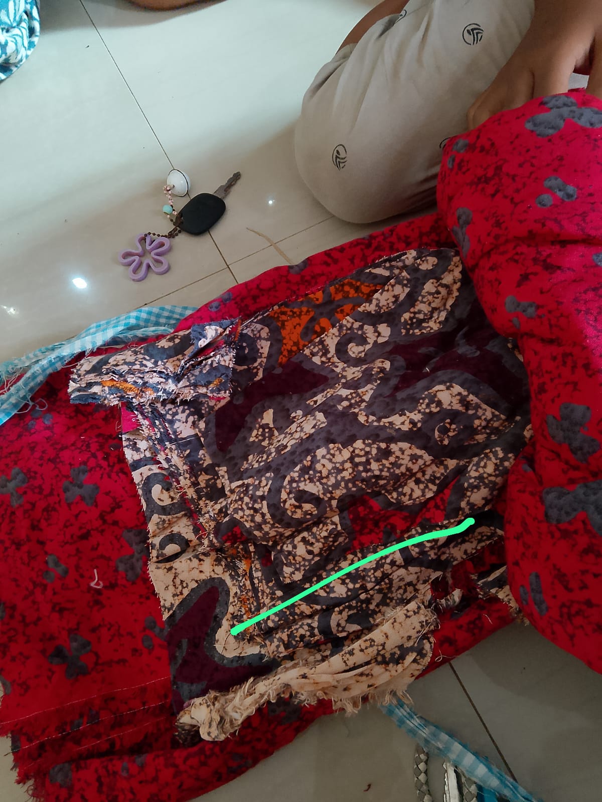 Foto laporan Potongan daster (HB7266)
