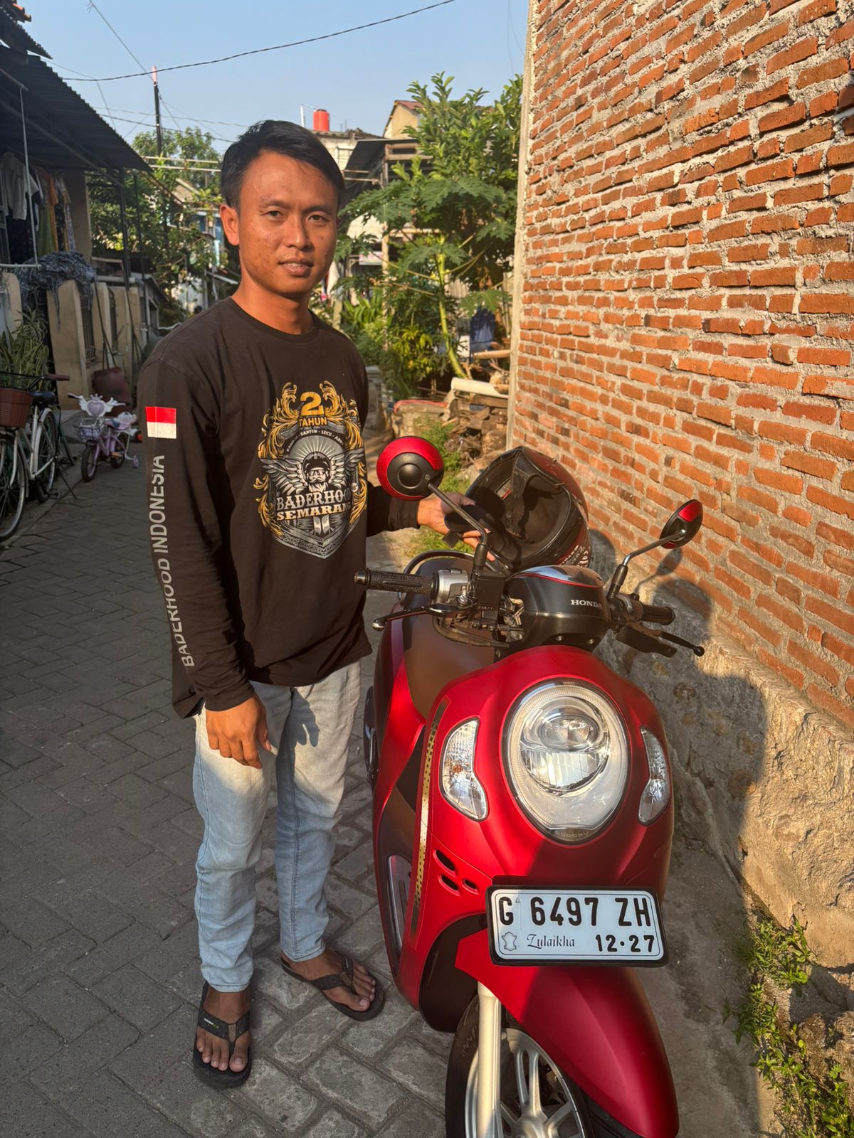 Foto laporan Motor Scoopy (HB7283)