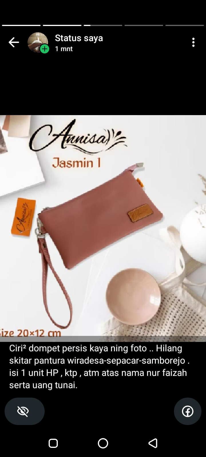 Foto laporan Dompet (HB7329)