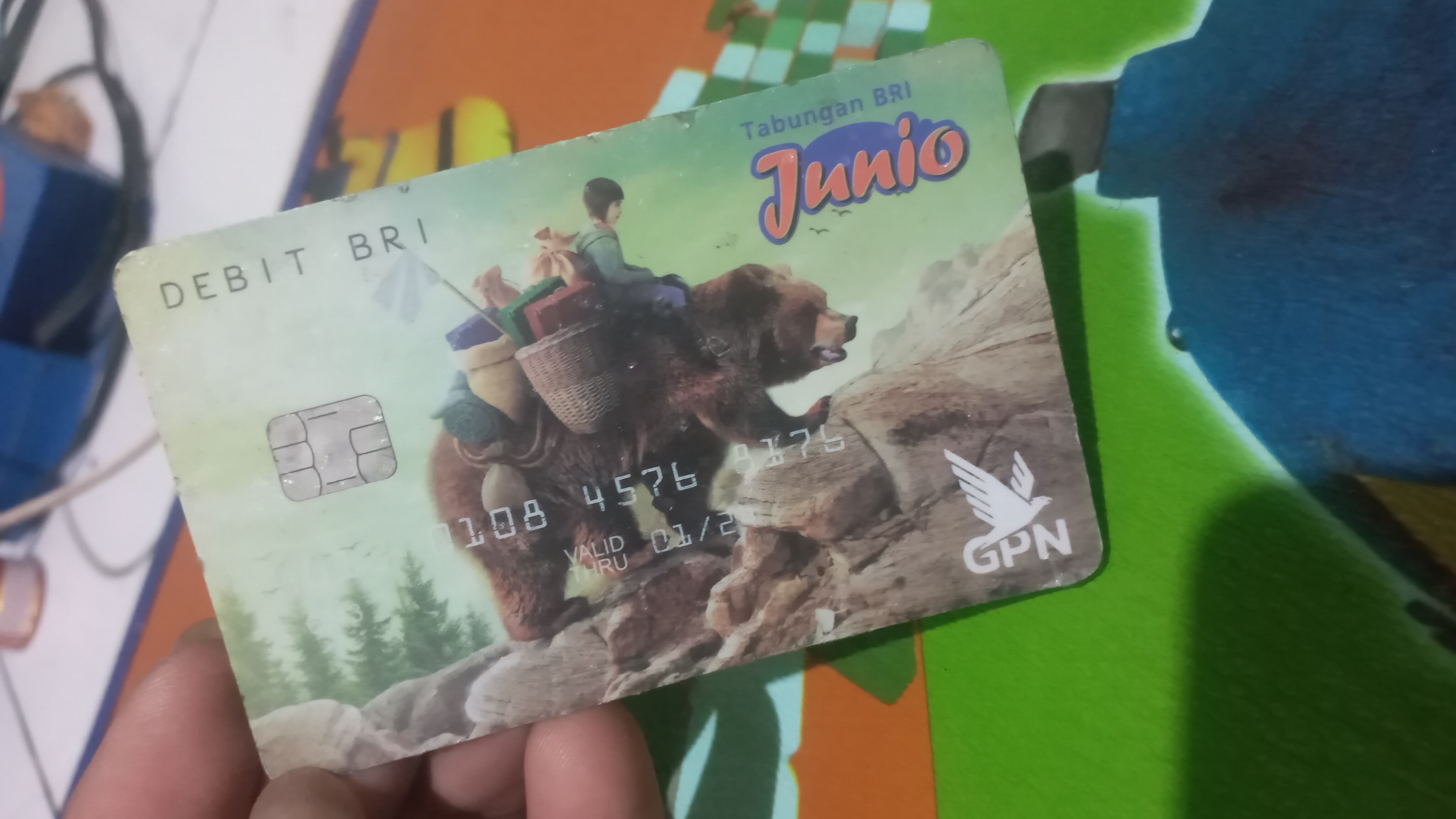 Foto laporan Kartu debit (TB0018)