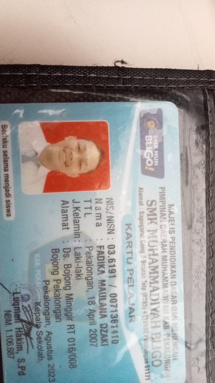 Foto laporan Dompet (TB0024)