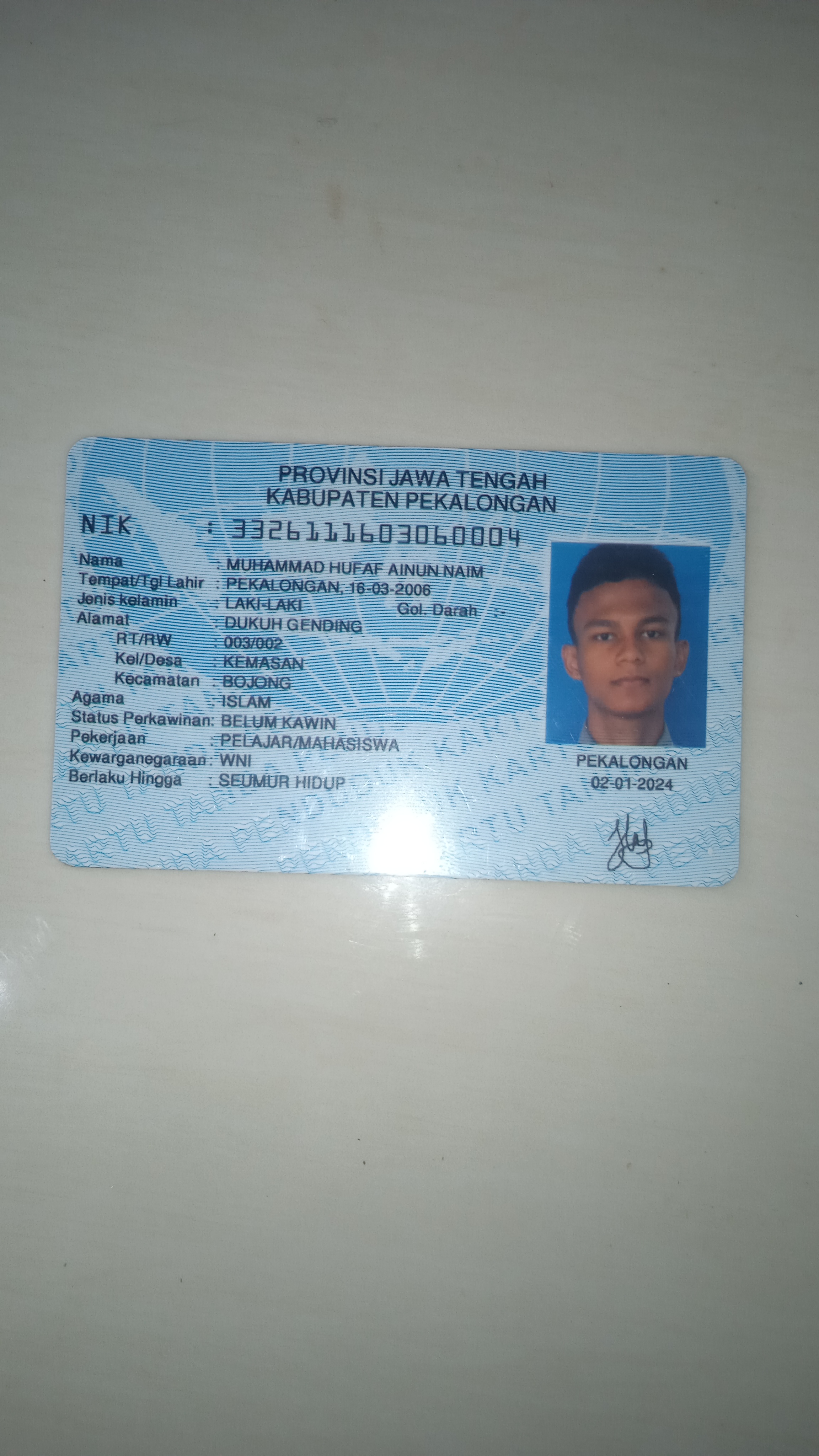 Foto laporan KTP (TB0096)