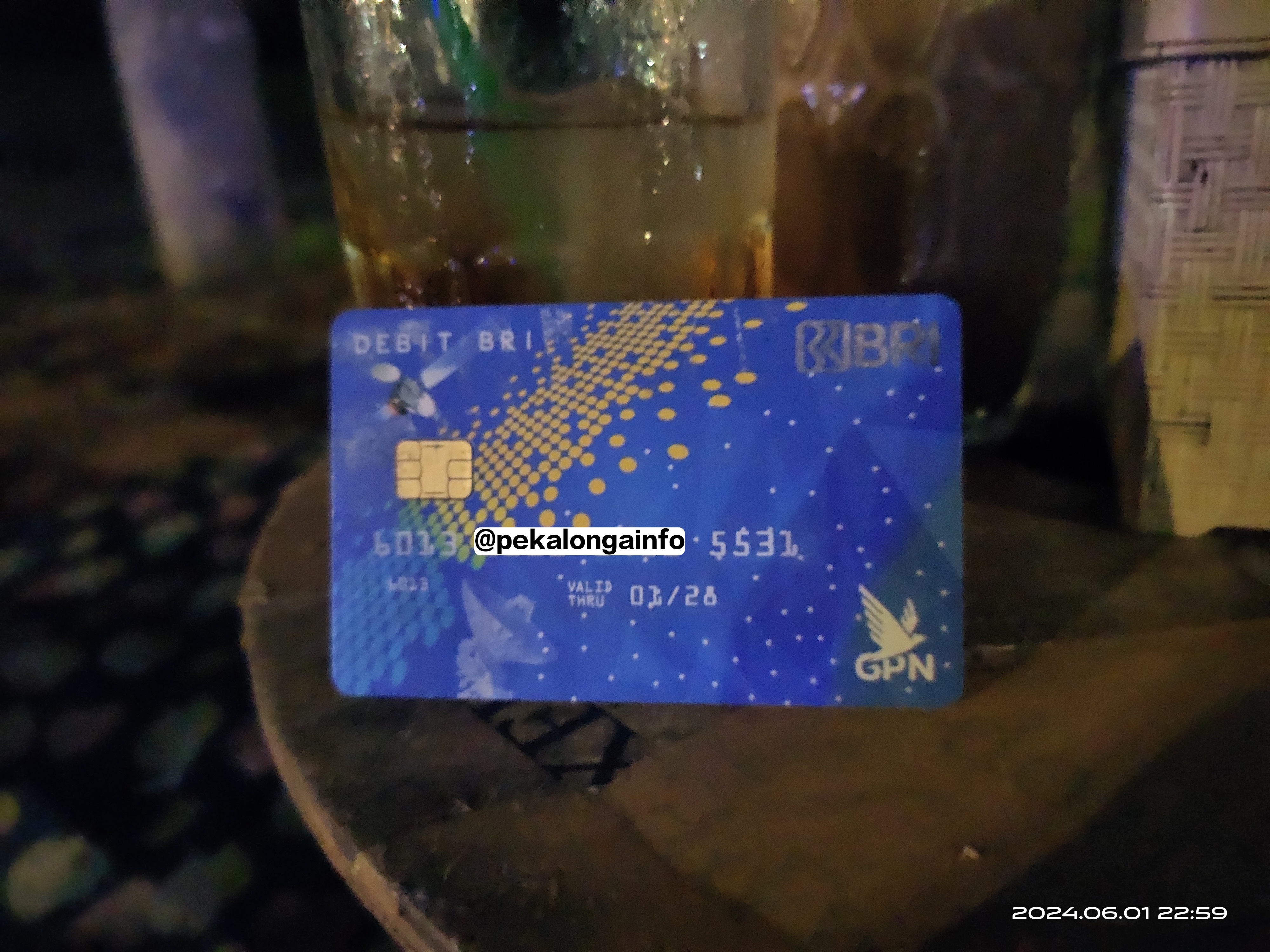 Foto laporan Atm Bri warna biru (TB0118)